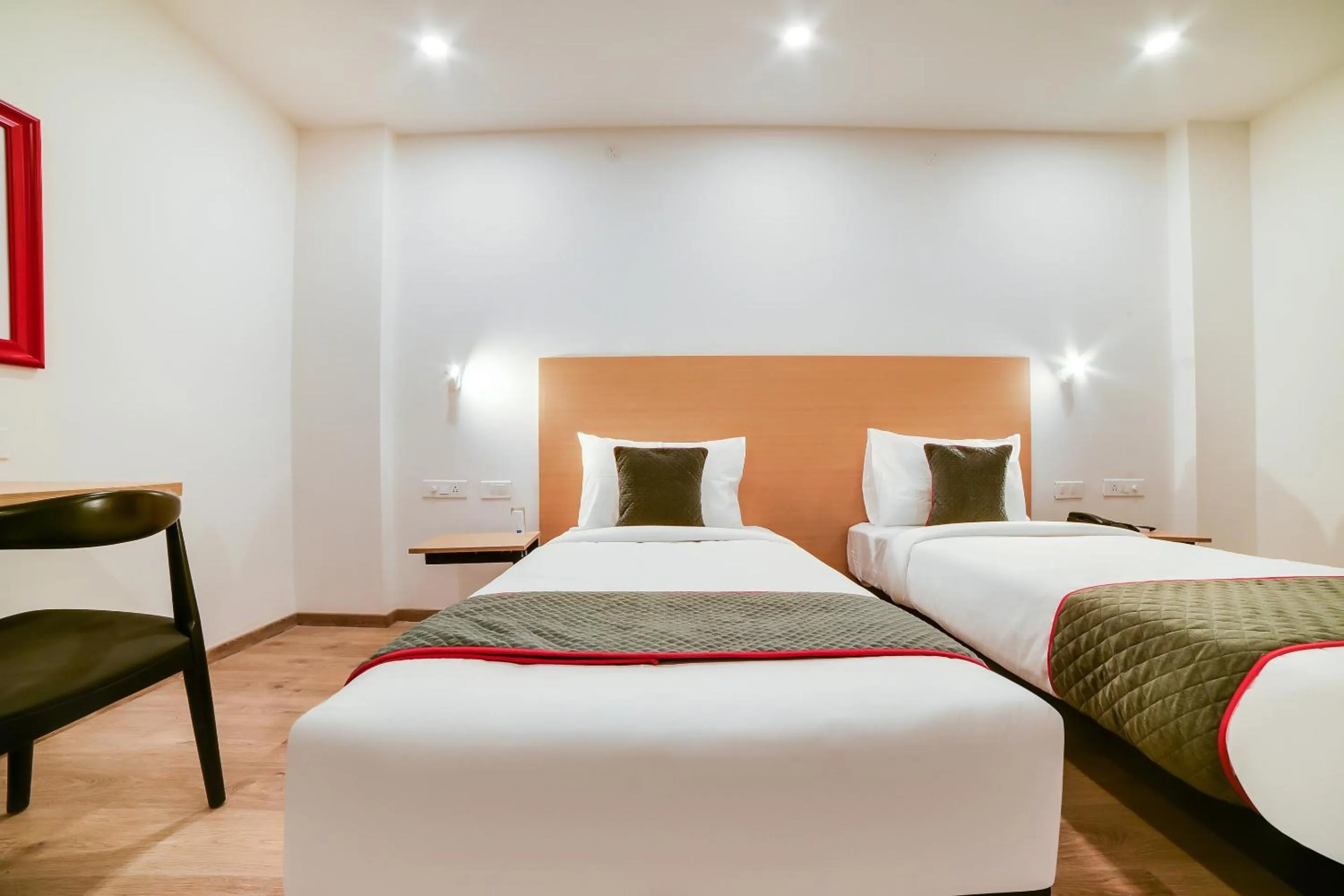 Bedroom, Bed in Townhouse Karmelaram Railway Station Sarjapur