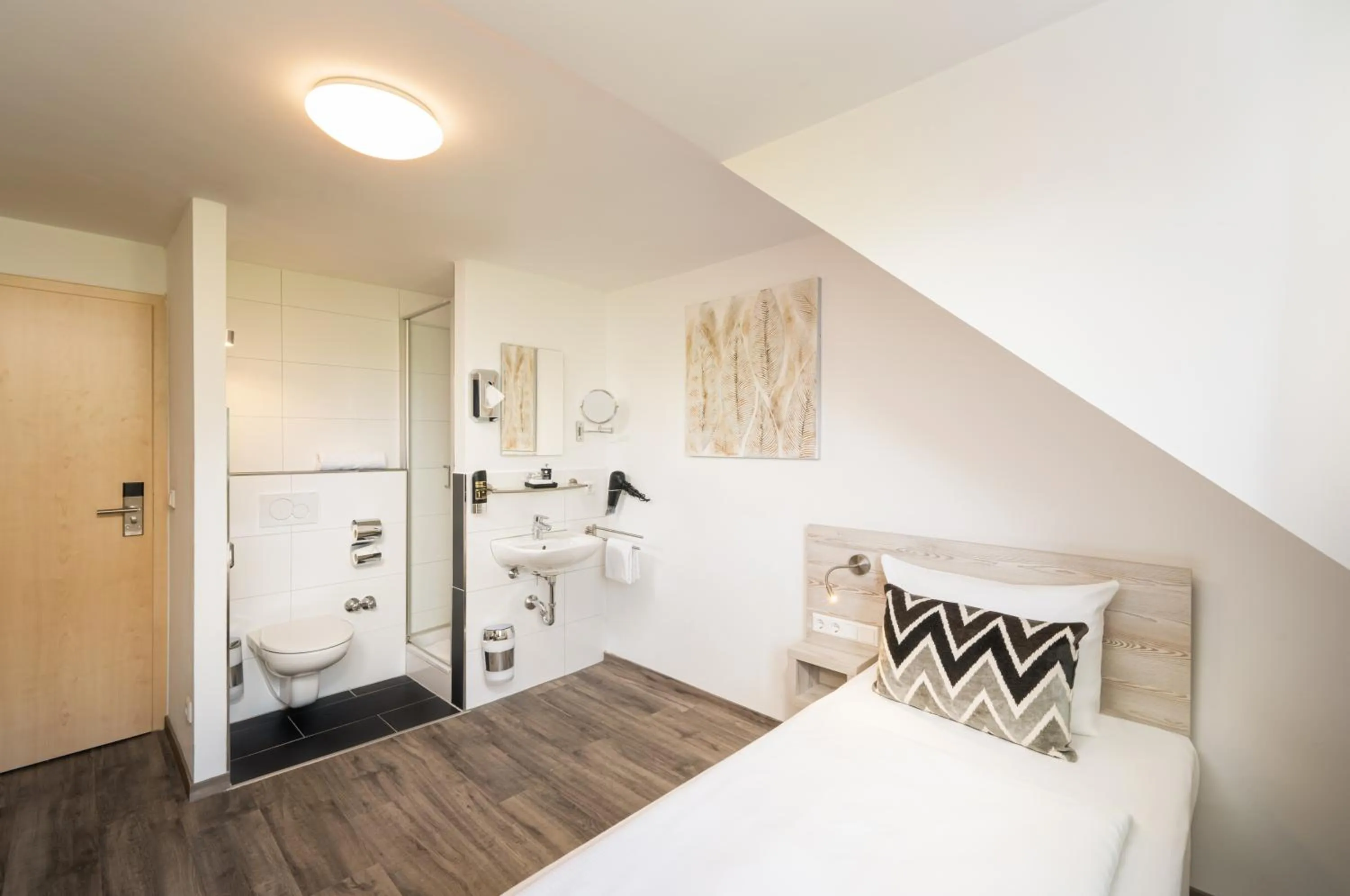 Bed in Arthotel ANA Eden