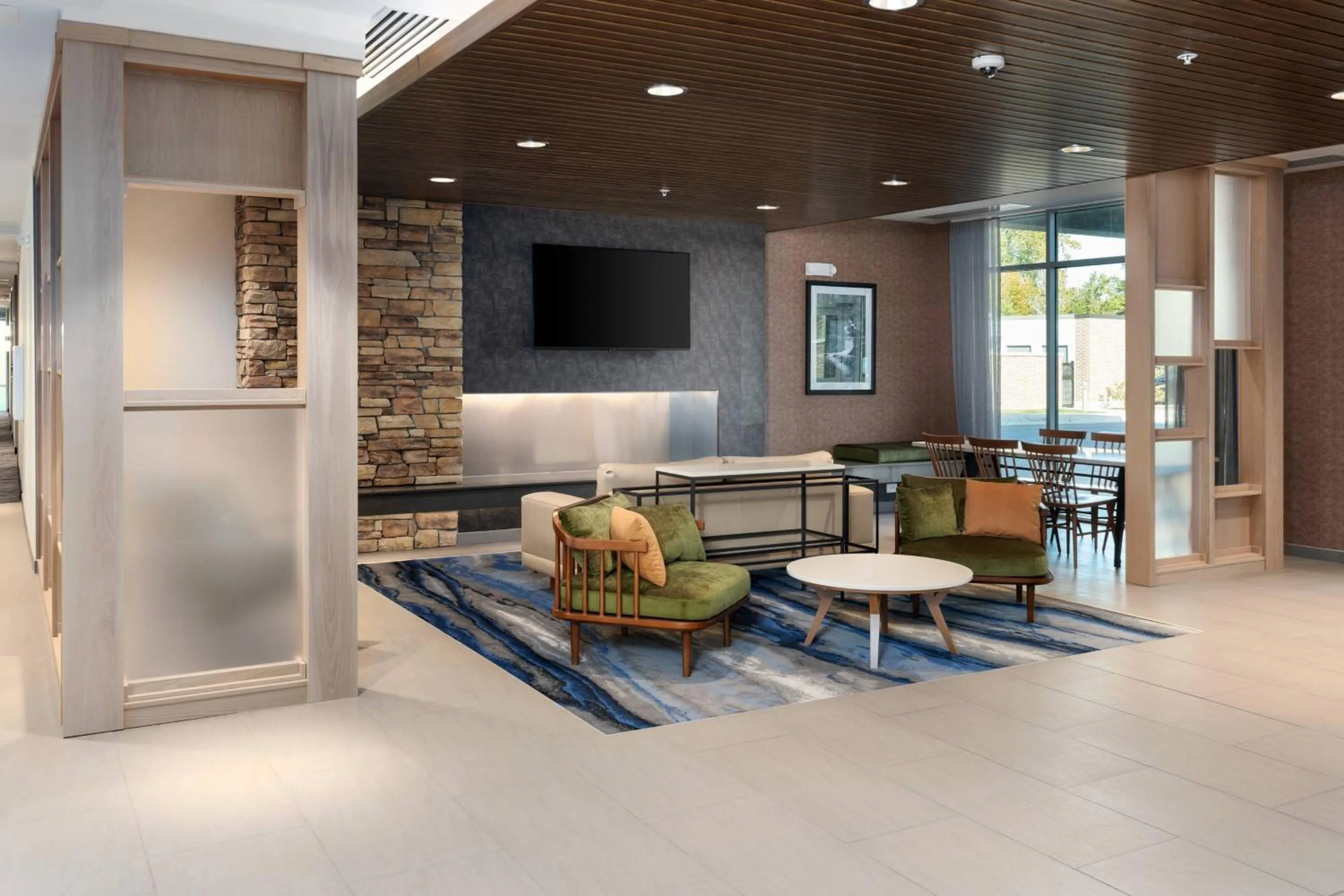 Lobby or reception in Fairfield Inn & Suites Morganton Historic Downtown