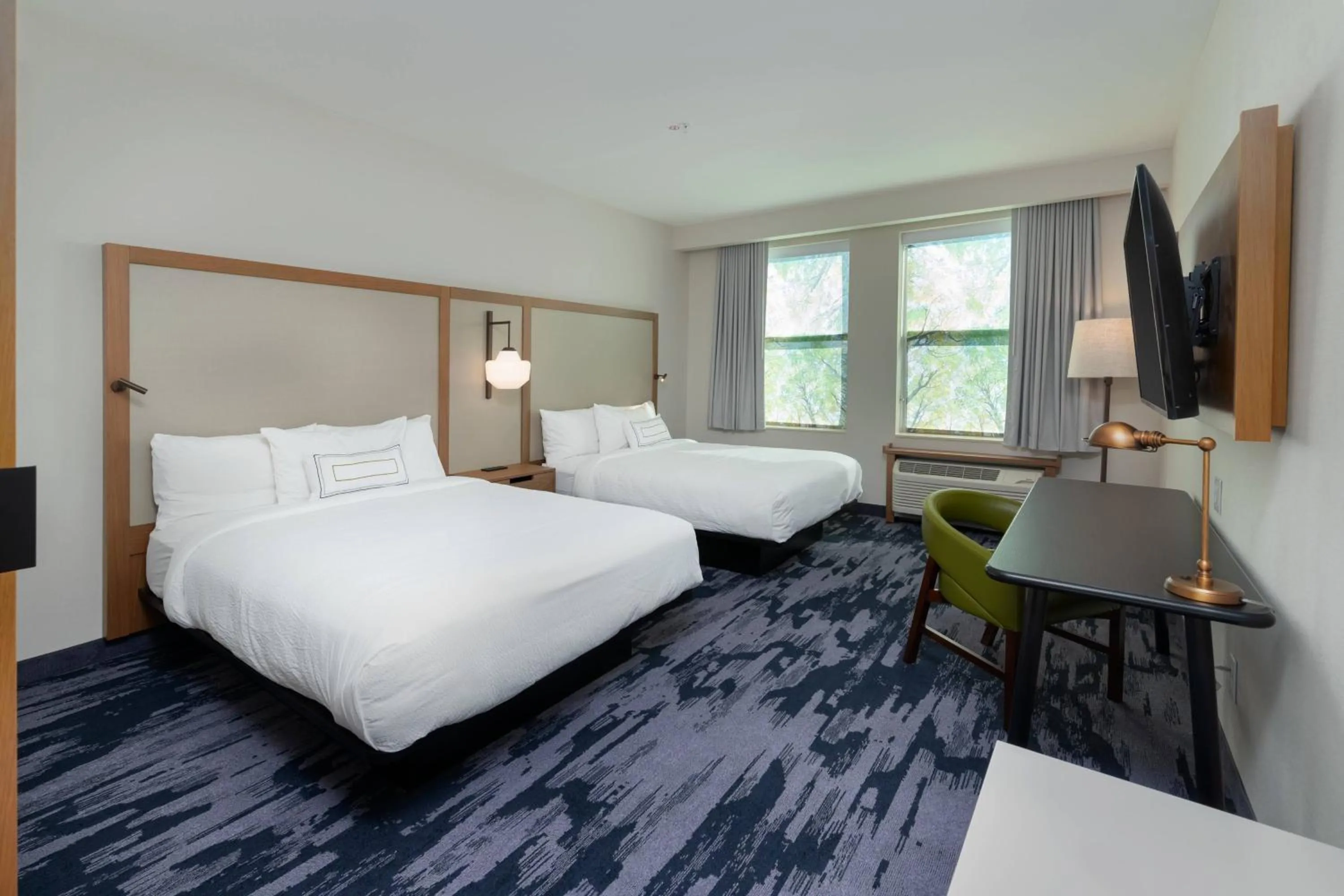 Photo of the whole room, Bed in Fairfield Inn & Suites Morganton Historic Downtown