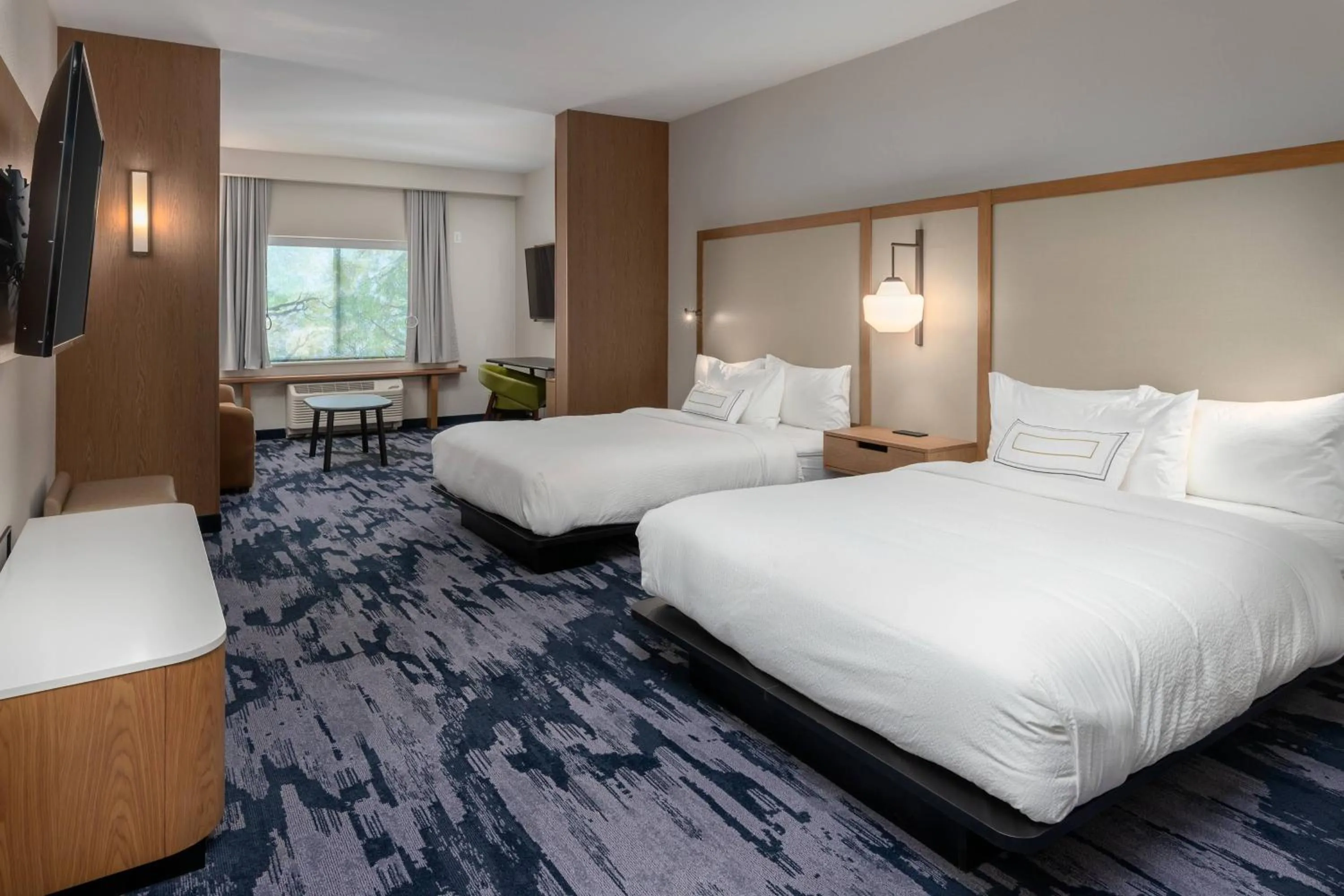 Photo of the whole room, Bed in Fairfield Inn & Suites Morganton Historic Downtown