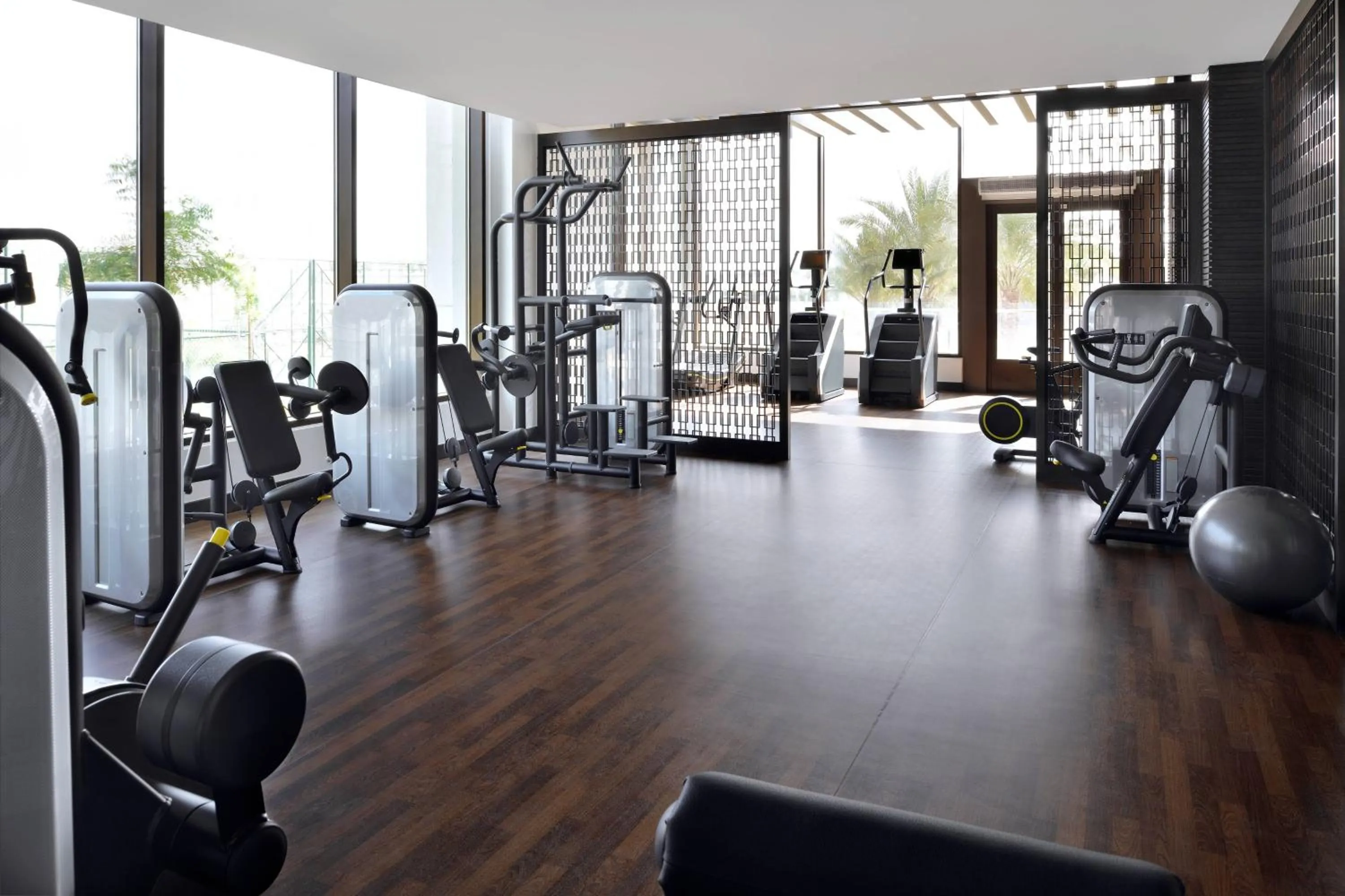 Fitness centre/facilities in JW Marriott Hotel Muscat