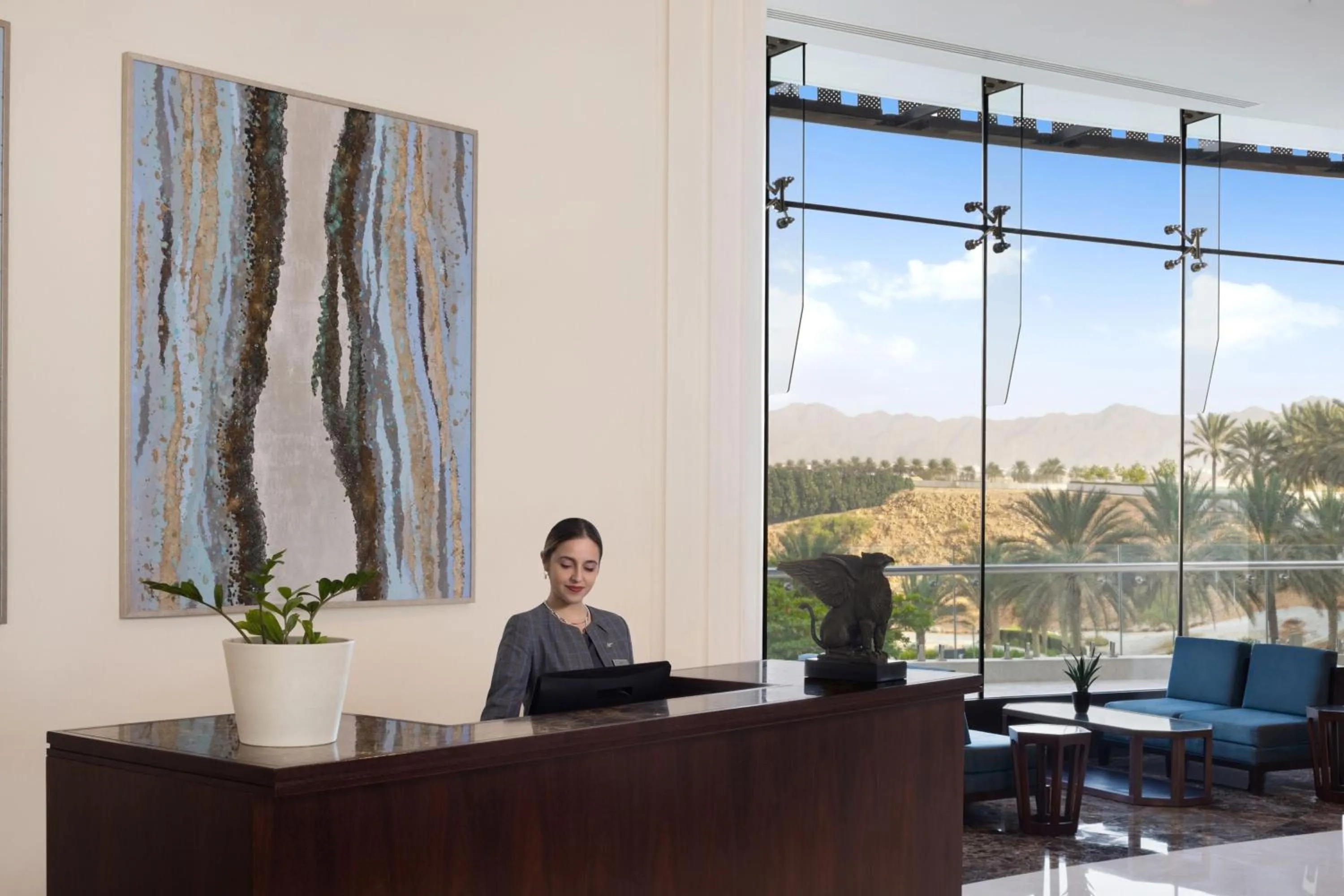 View (from property/room) in JW Marriott Hotel Muscat