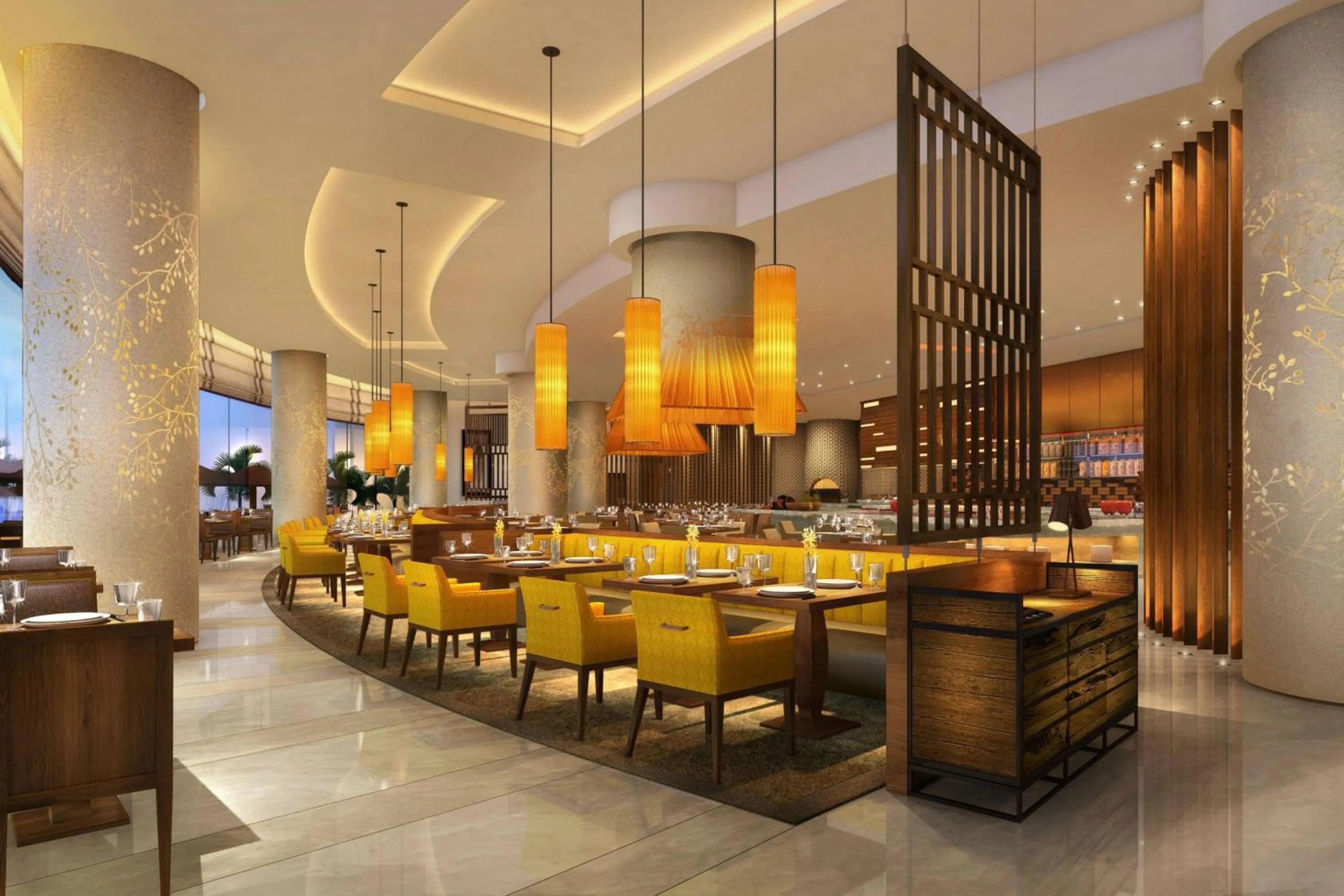 Restaurant/places to eat in JW Marriott Hotel Muscat