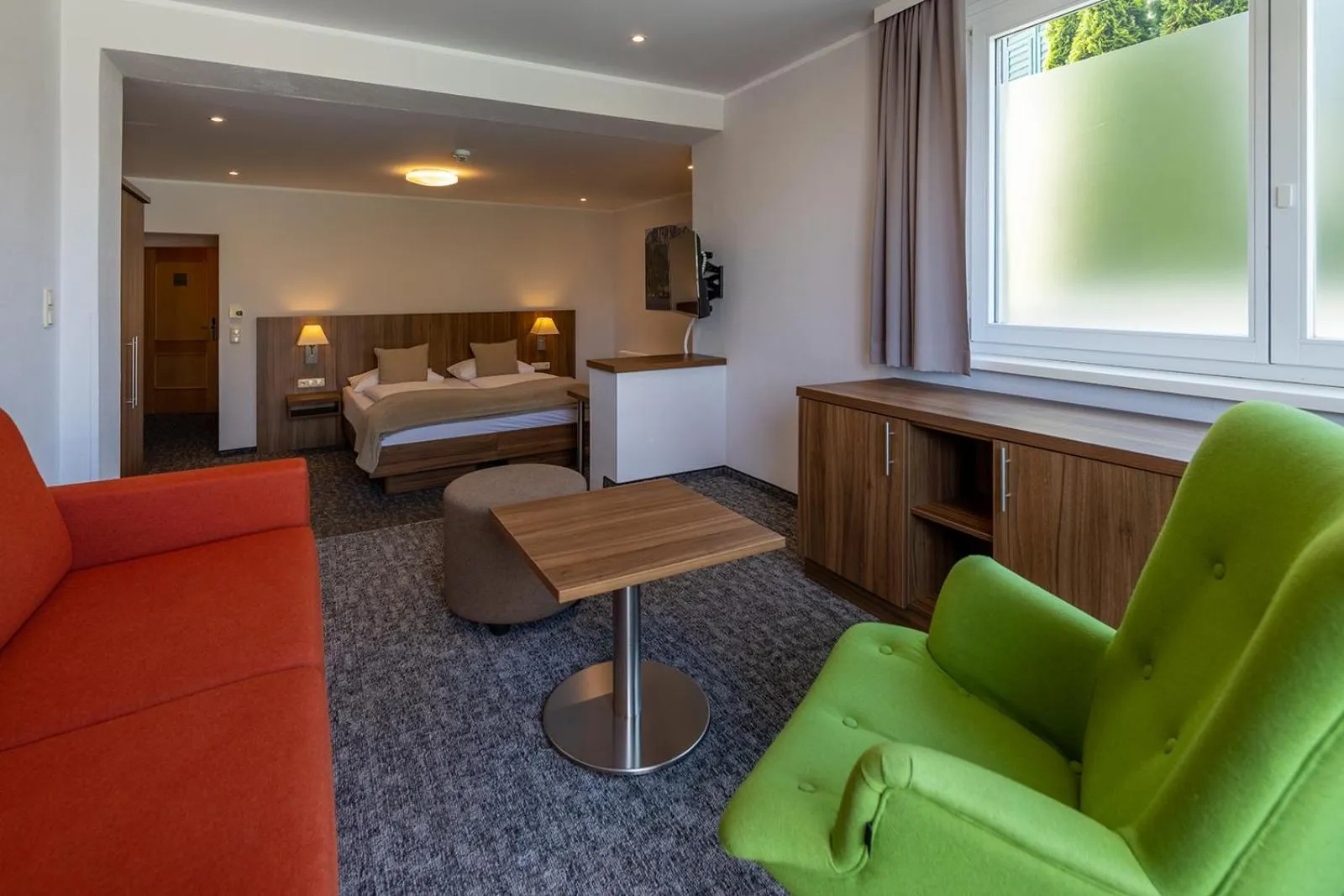 Bedroom, Bed in Seehotel im Weyer