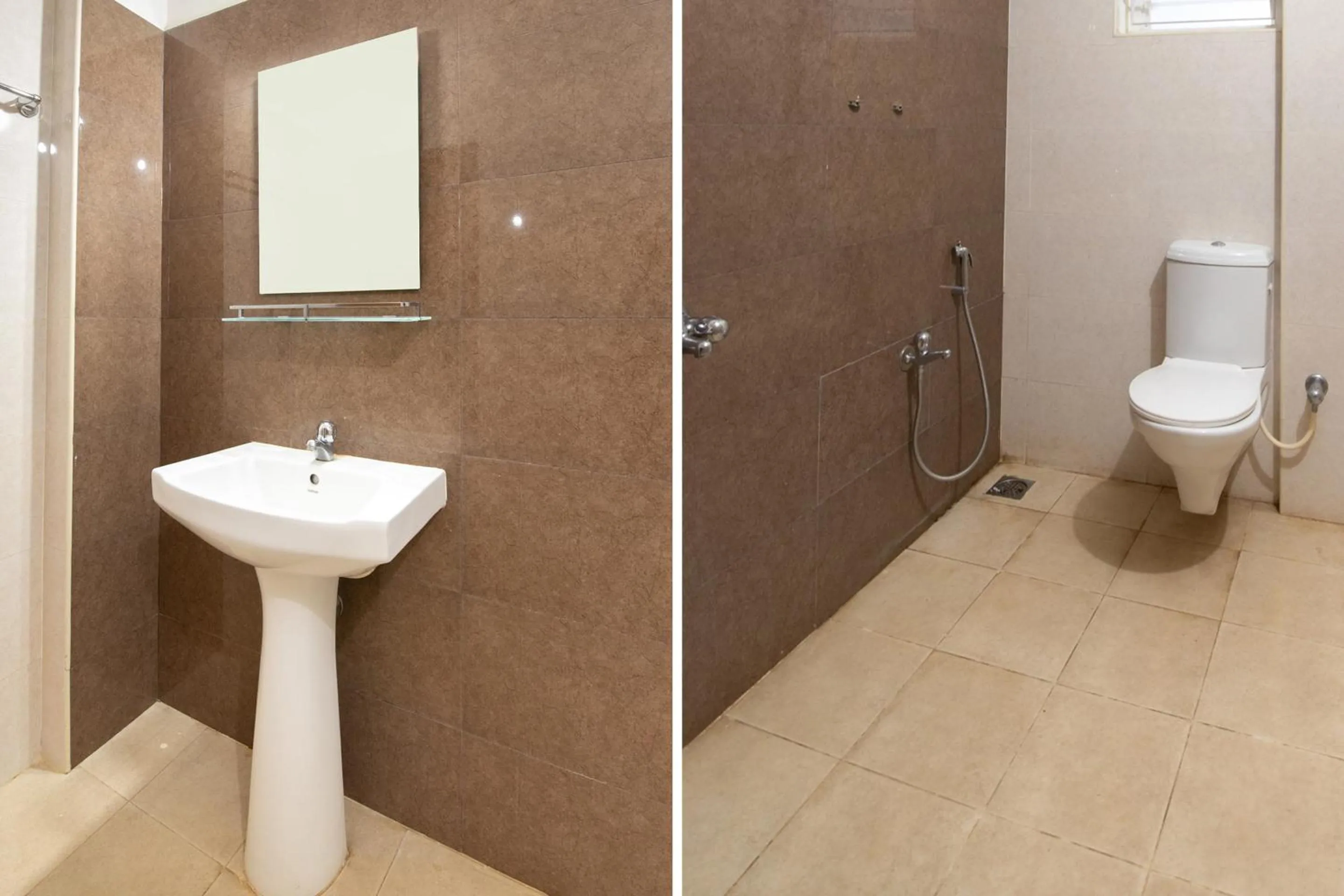 Bathroom in Hotel O Sagar Comforts