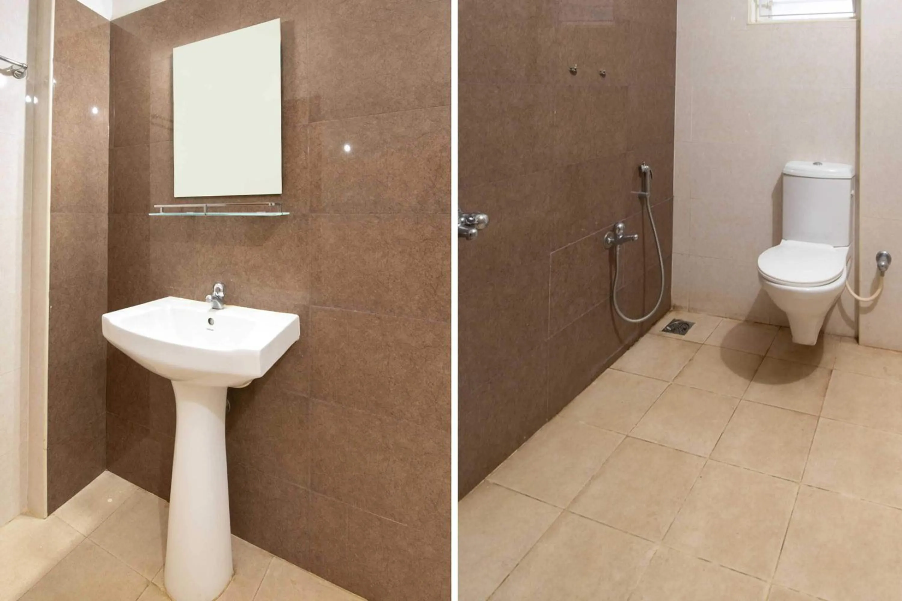 Bathroom in Hotel O Sagar Comforts