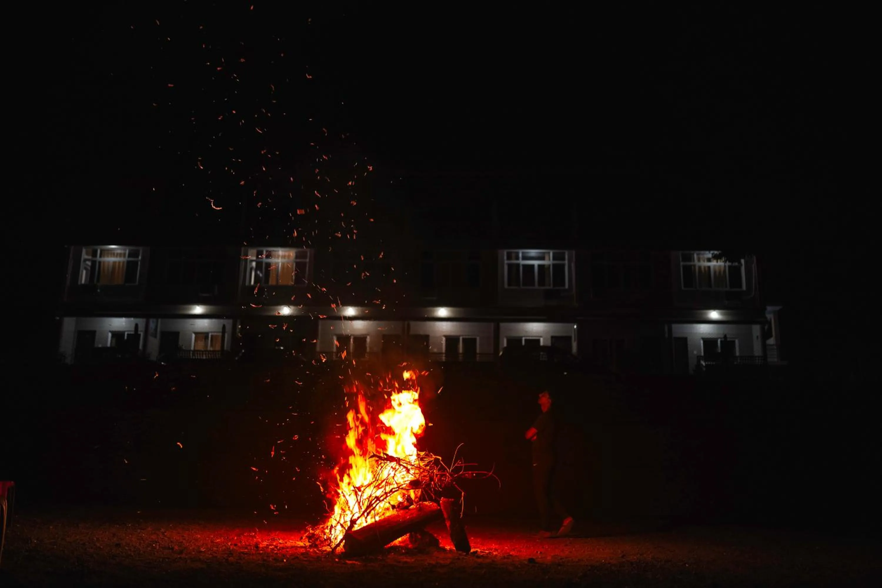 Evening entertainment in Viraz Valley