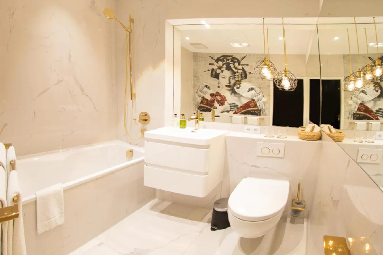 Bathroom in Boutique Hotel Krone München