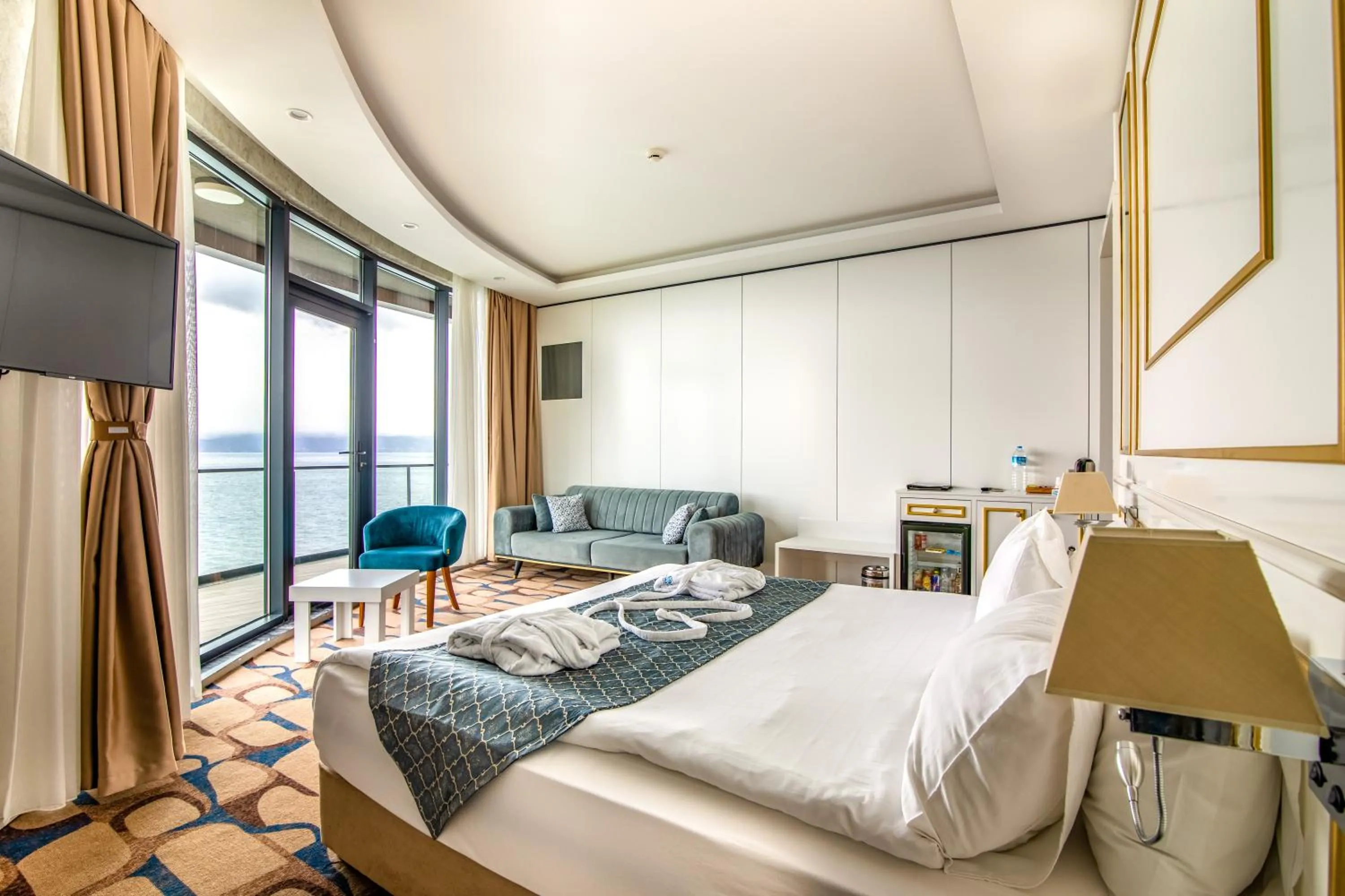 Photo of the whole room, Bed in BLUE MUDANYA HOTEL