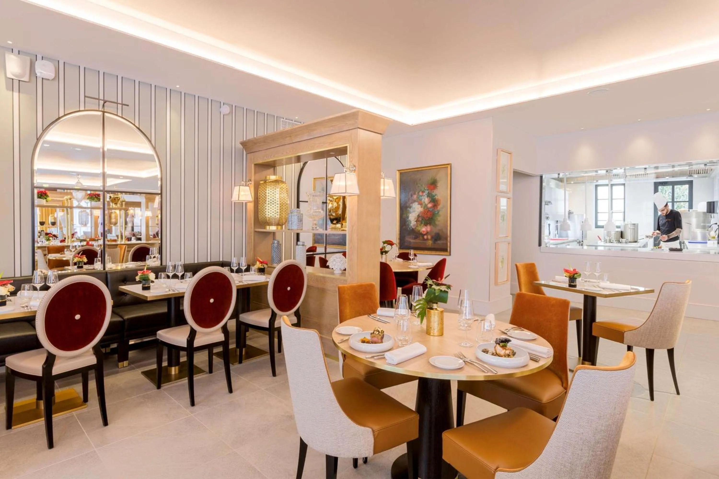 Restaurant/places to eat in Hôtel & Spa Les Sept Fontaines Best Western Premier