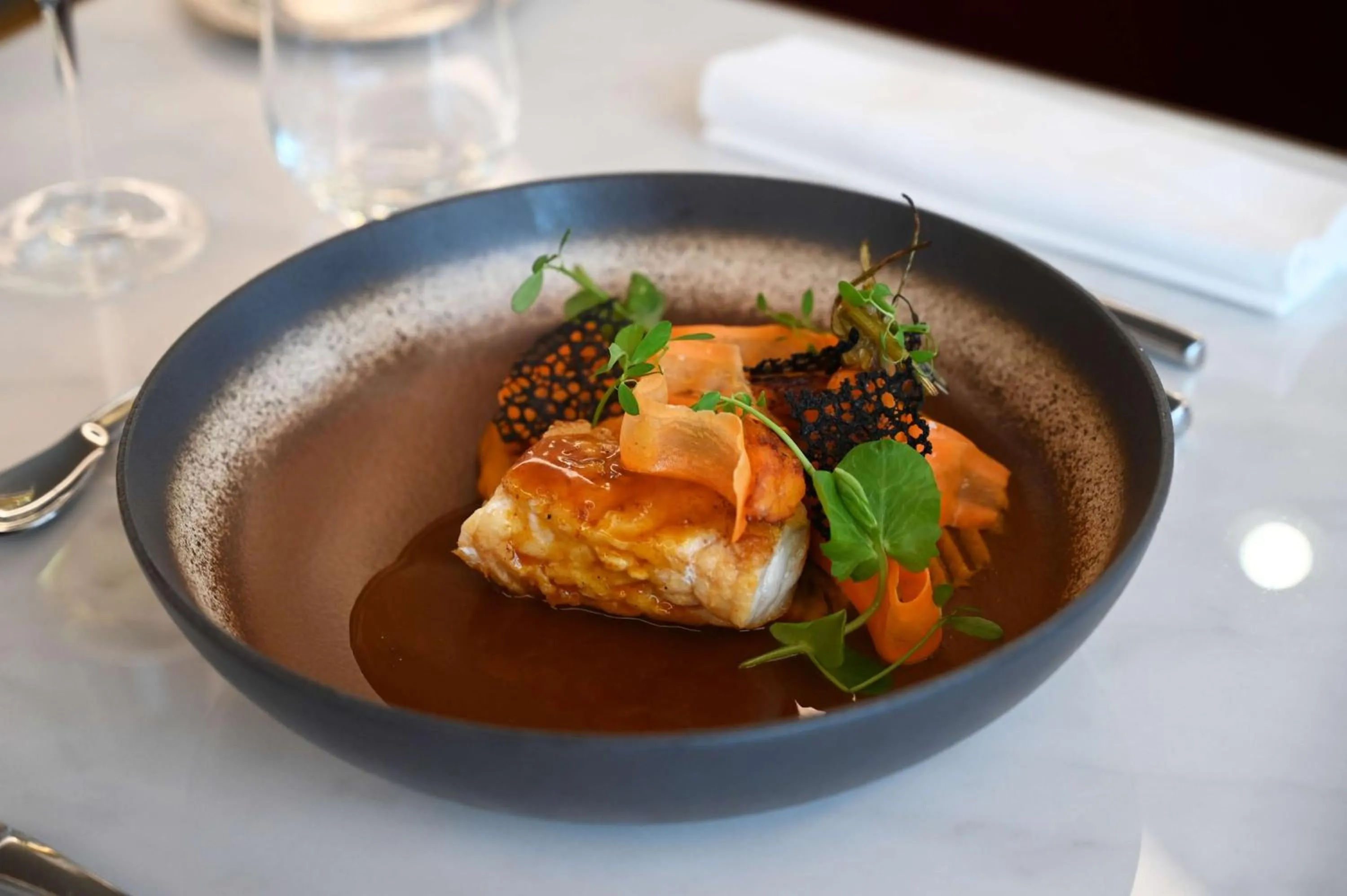 Restaurant/places to eat in Hôtel & Spa Les Sept Fontaines Best Western Premier