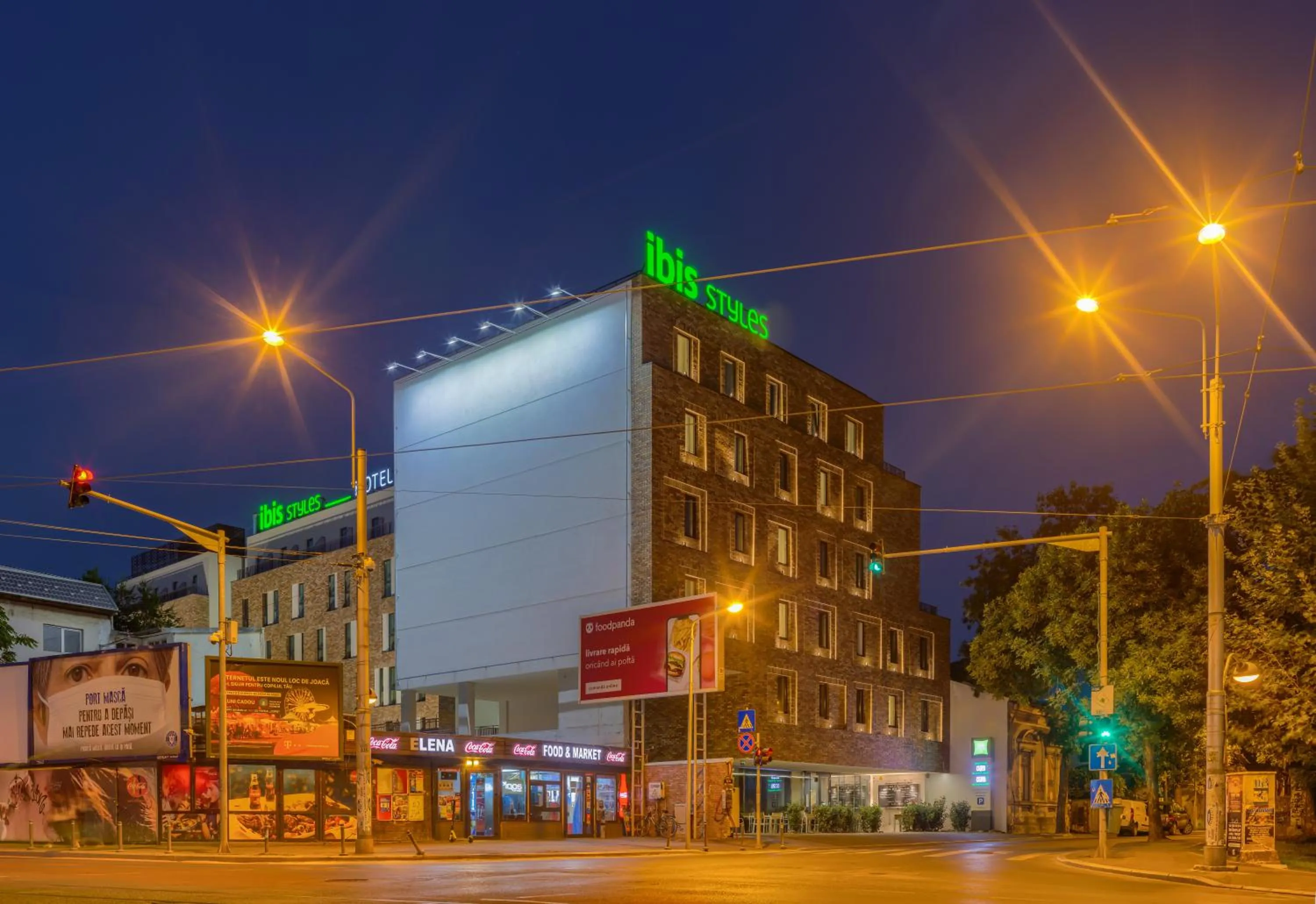 City view in ibis Styles Bucharest City Center