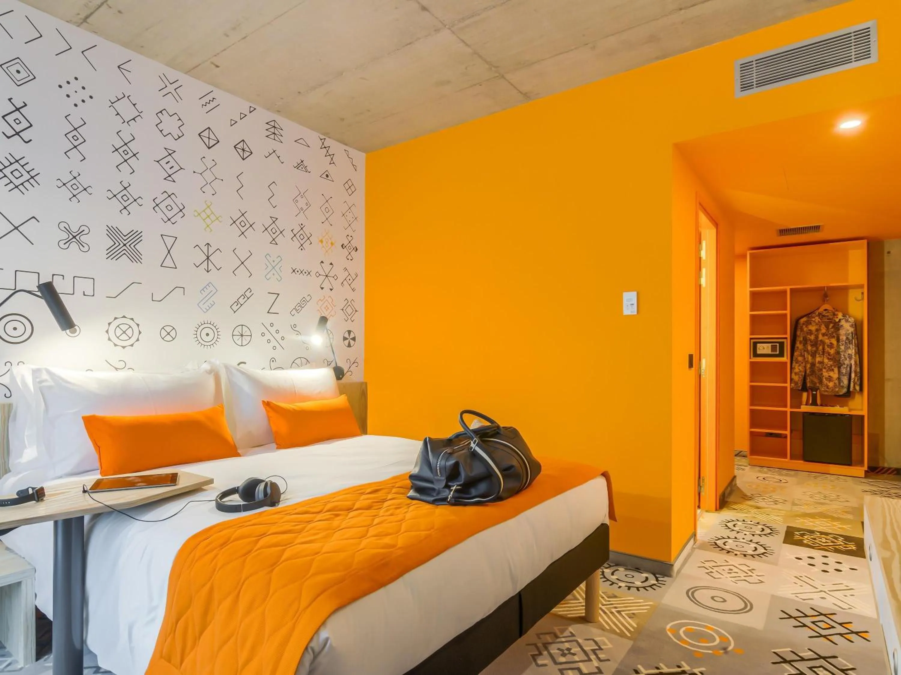 Bedroom, Bed in ibis Styles Bucharest City Center