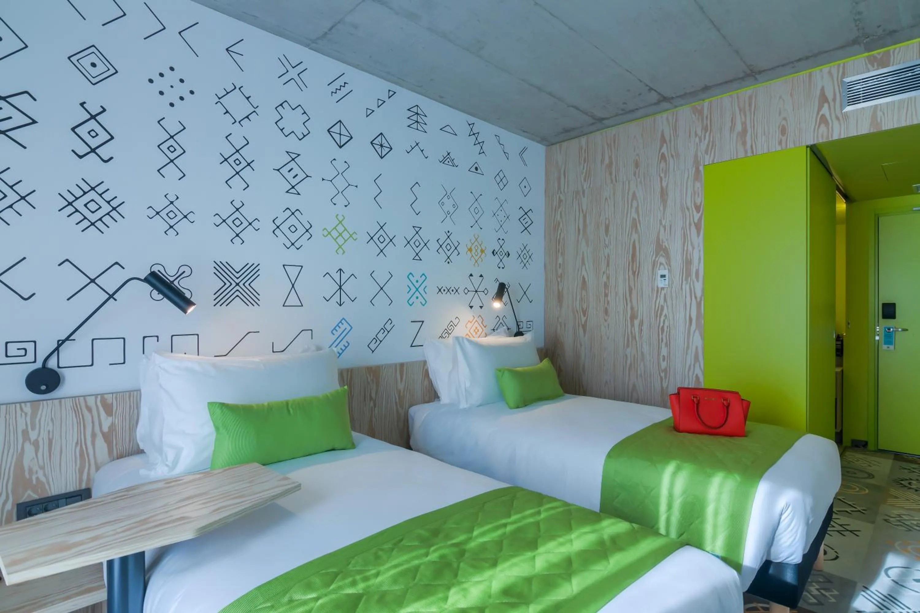 Bed in ibis Styles Bucharest City Center