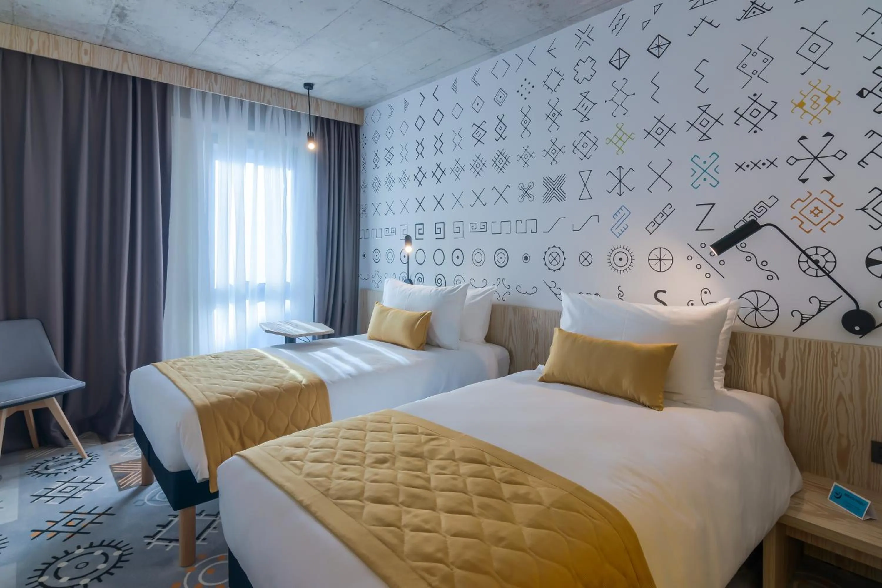 Bed in ibis Styles Bucharest City Center