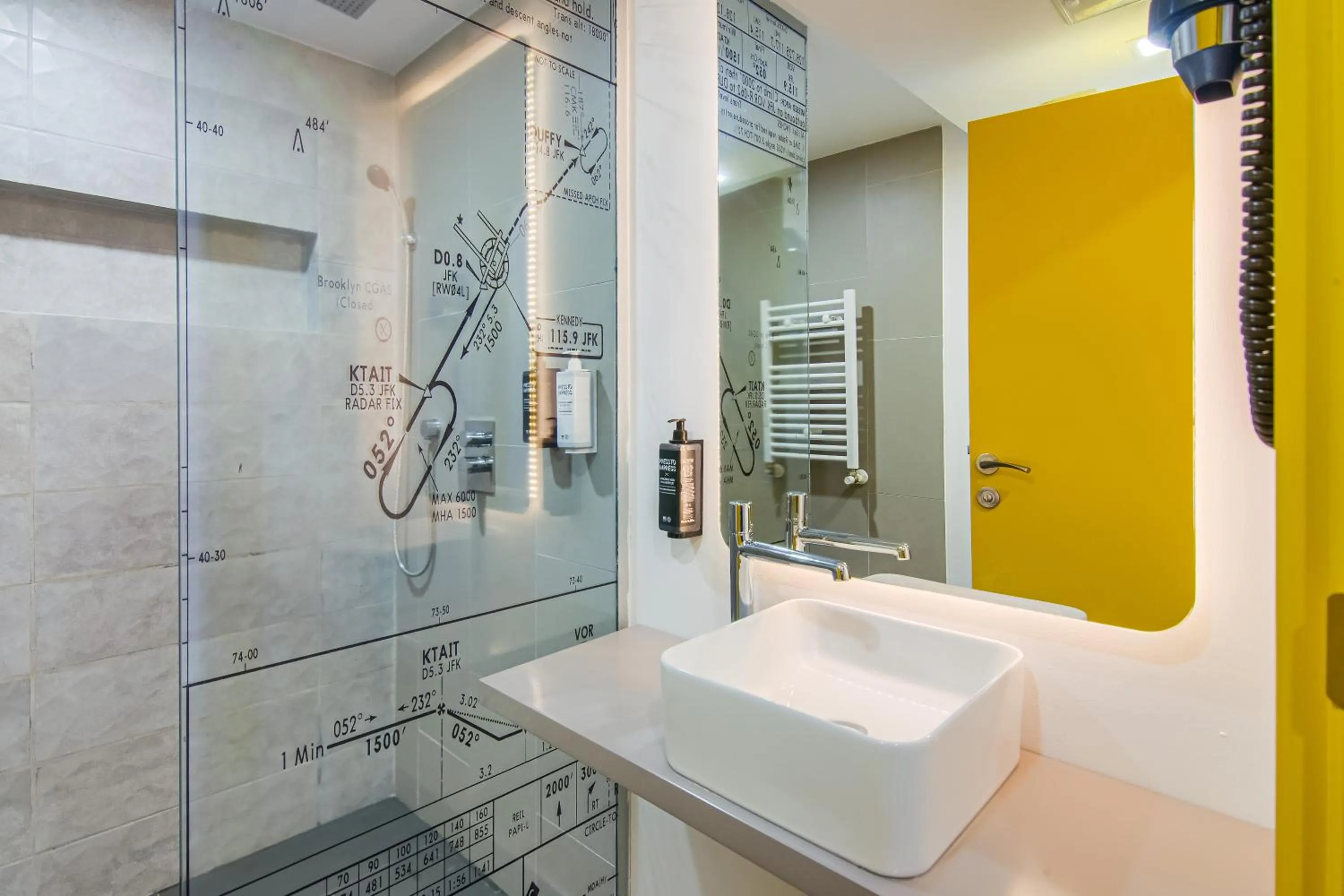 Bathroom in Ibis Styles Bucharest Airport