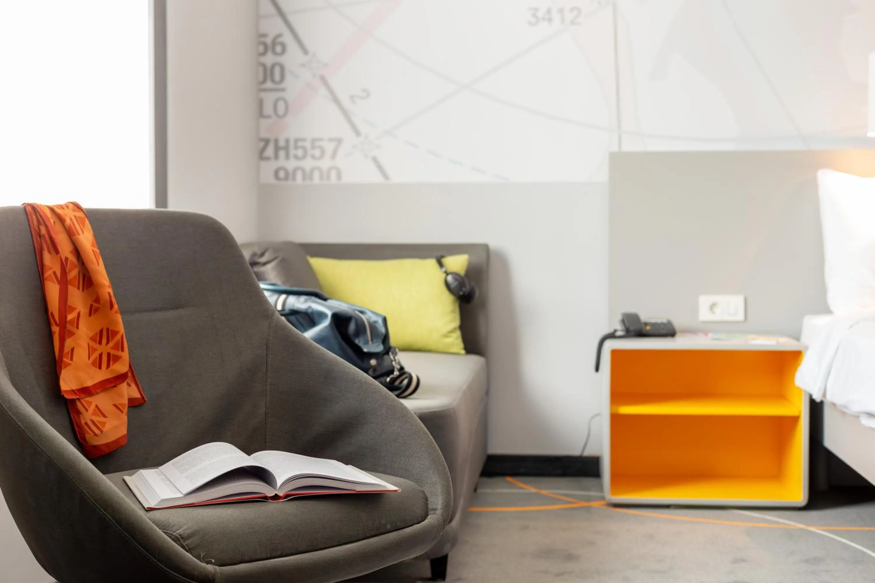 hair dresser in Ibis Styles Bucharest Airport