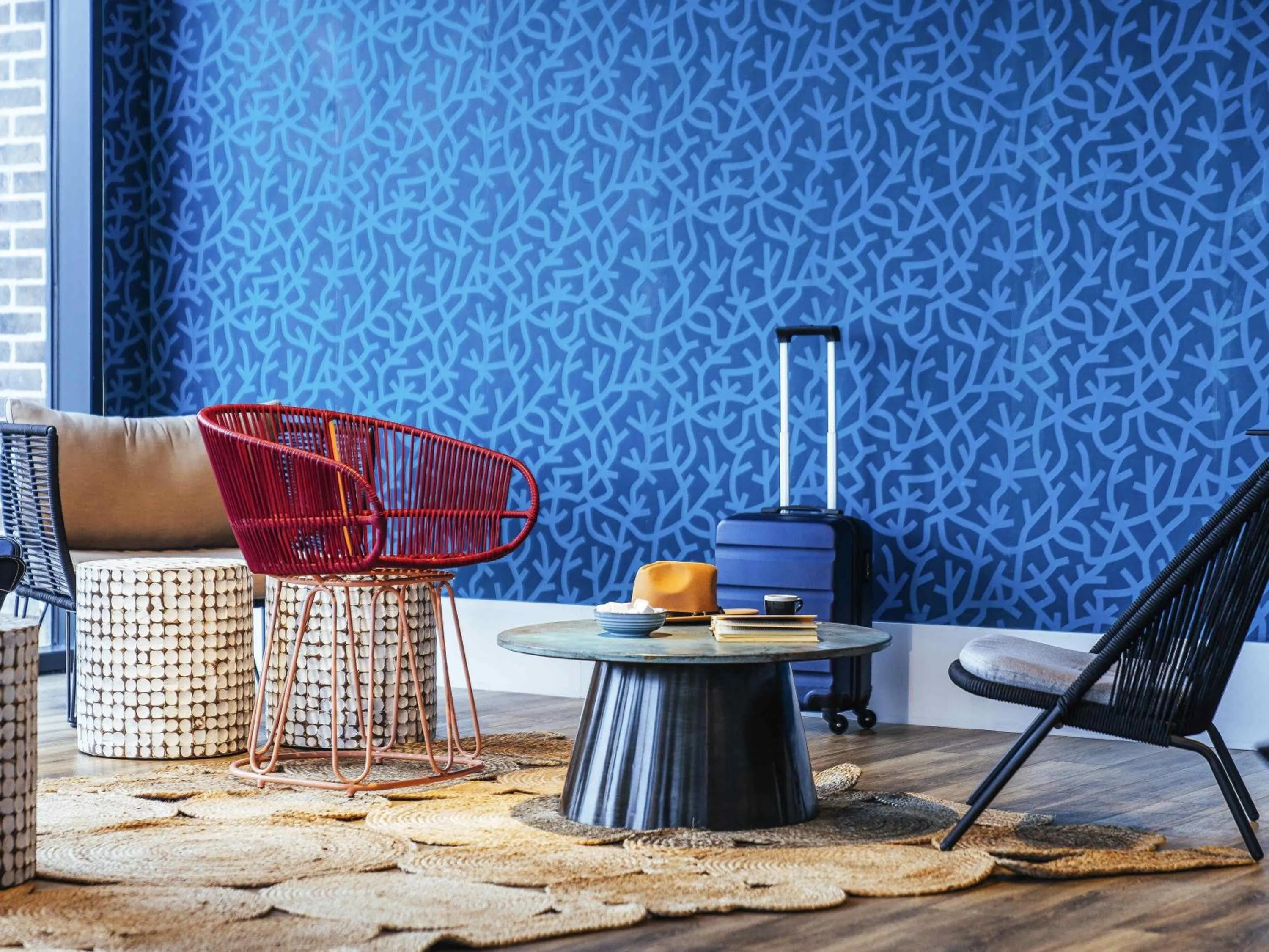 Lounge or bar in ibis Styles Le Treport Mers Les Bains