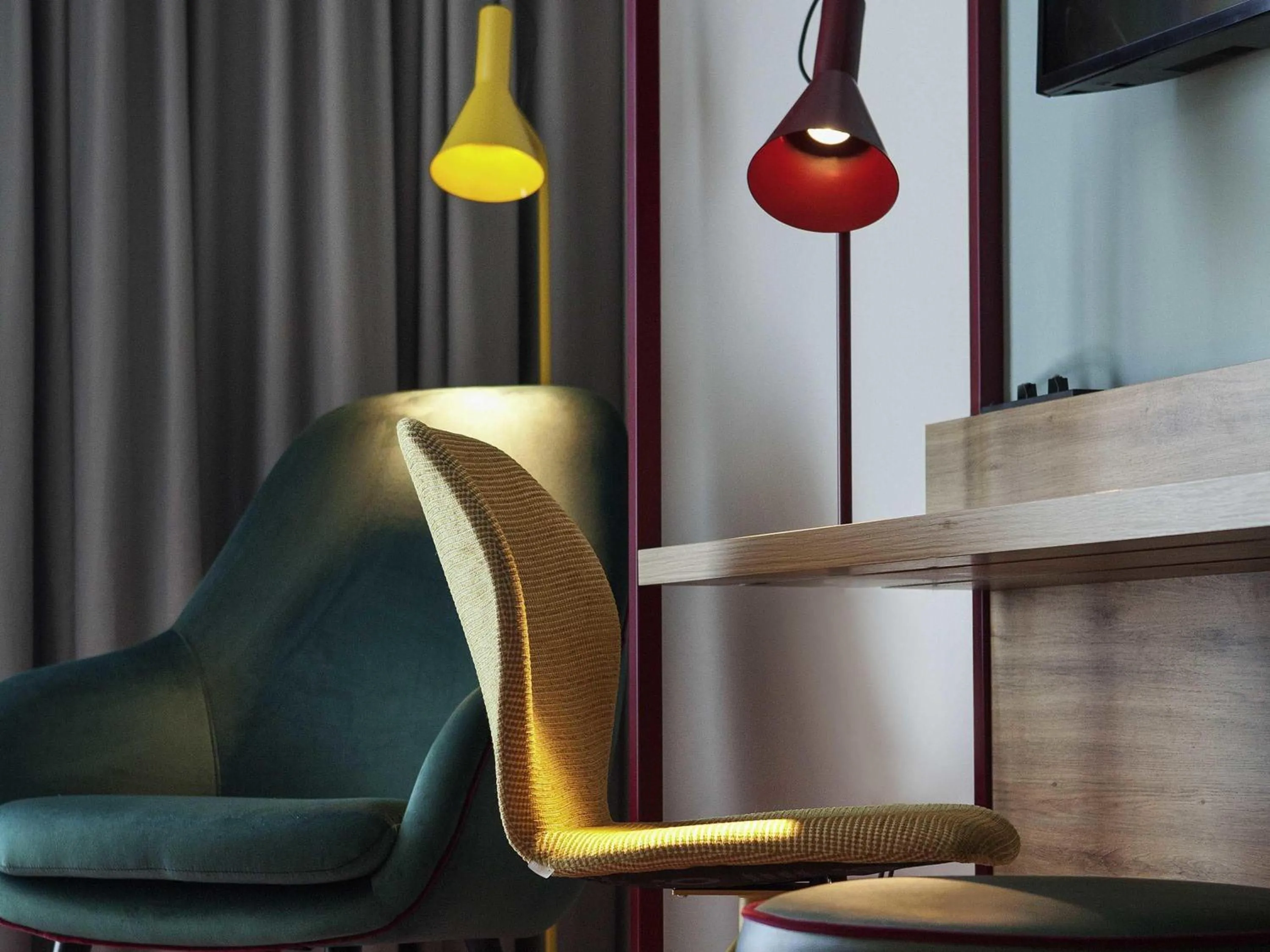 Bedroom in ibis Styles Klagenfurt am Woerthersee