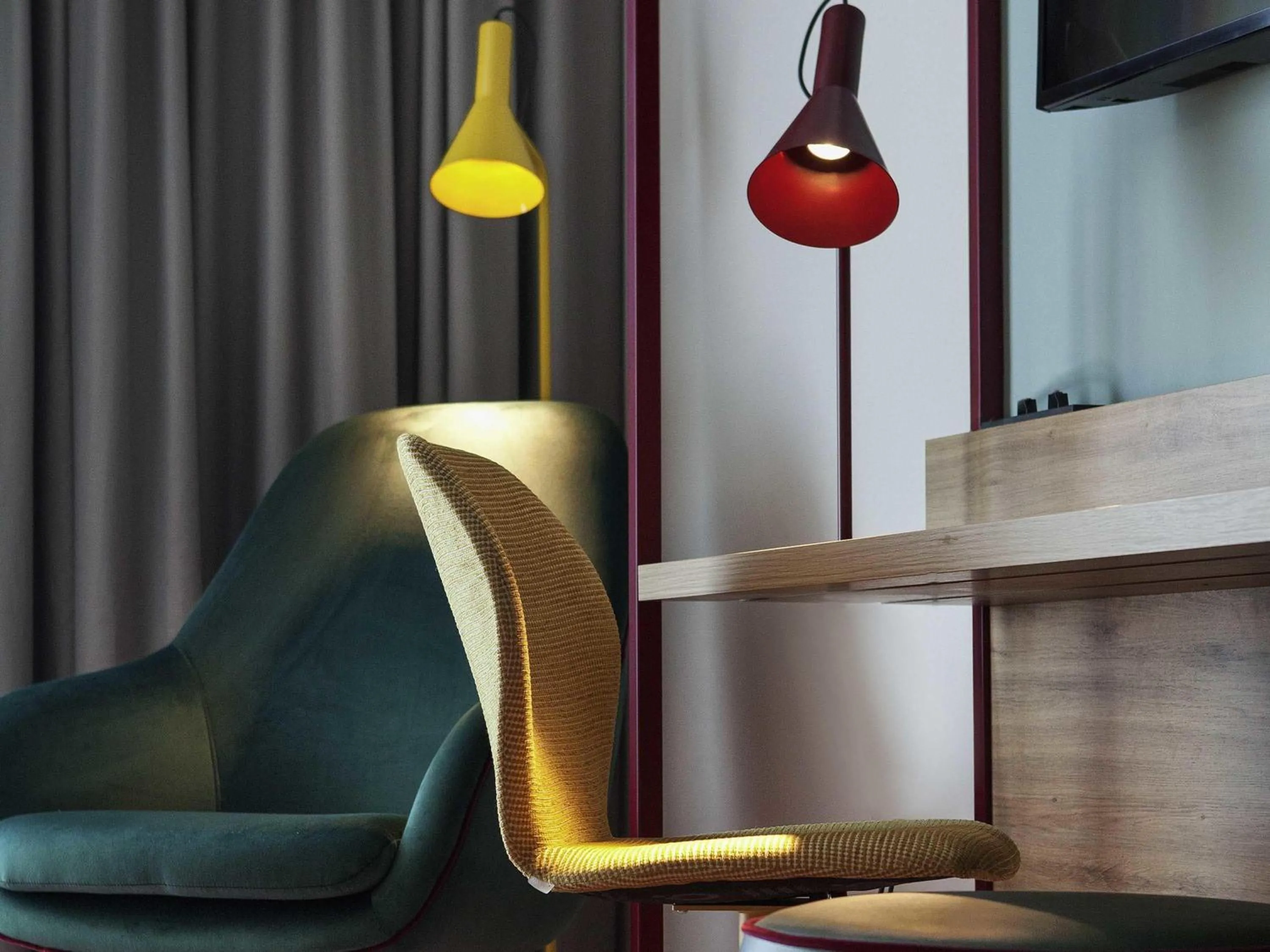 Bedroom in ibis Styles Klagenfurt am Woerthersee