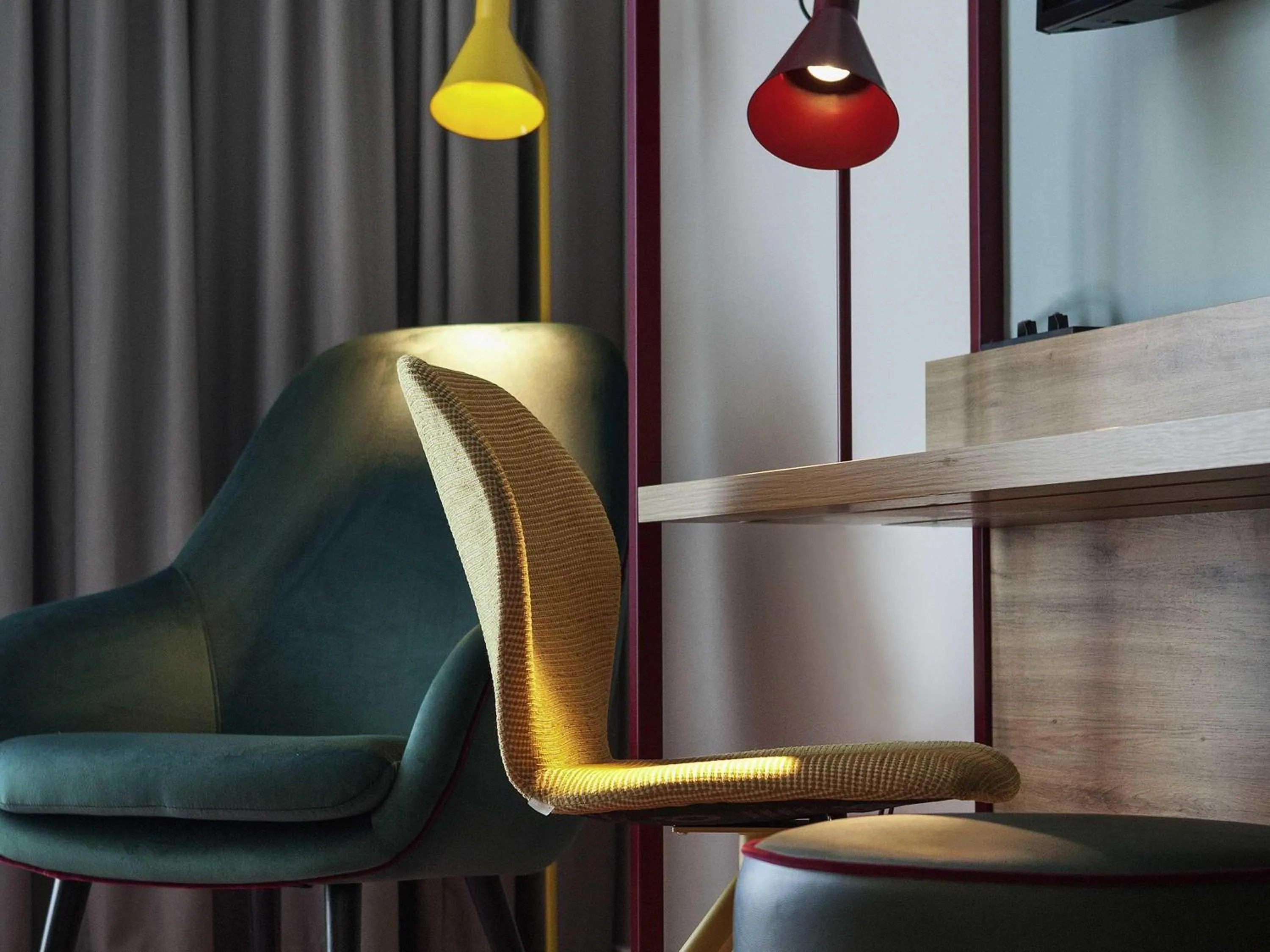 Bedroom in ibis Styles Klagenfurt am Woerthersee