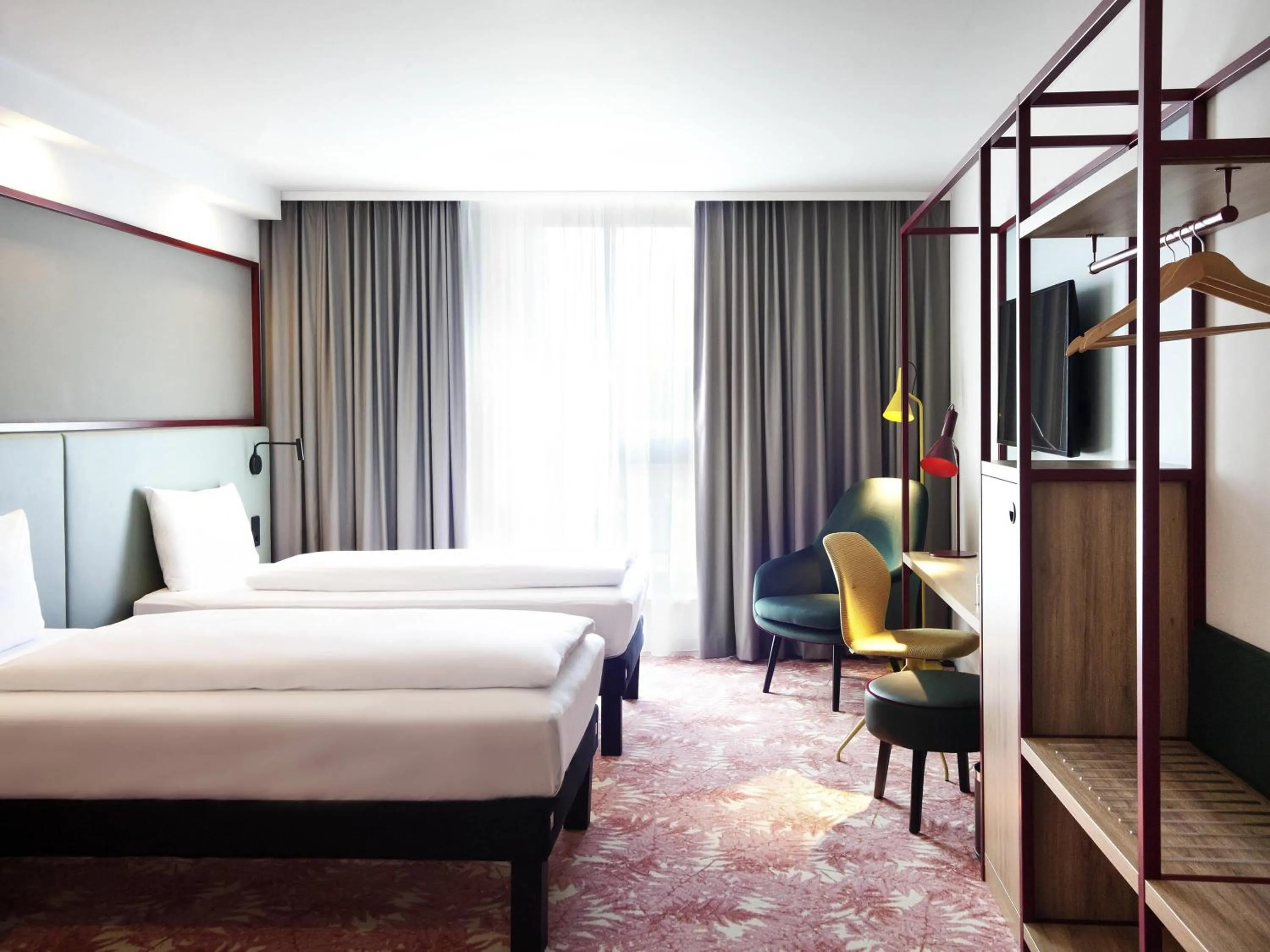 Bedroom, Bed in ibis Styles Klagenfurt am Woerthersee