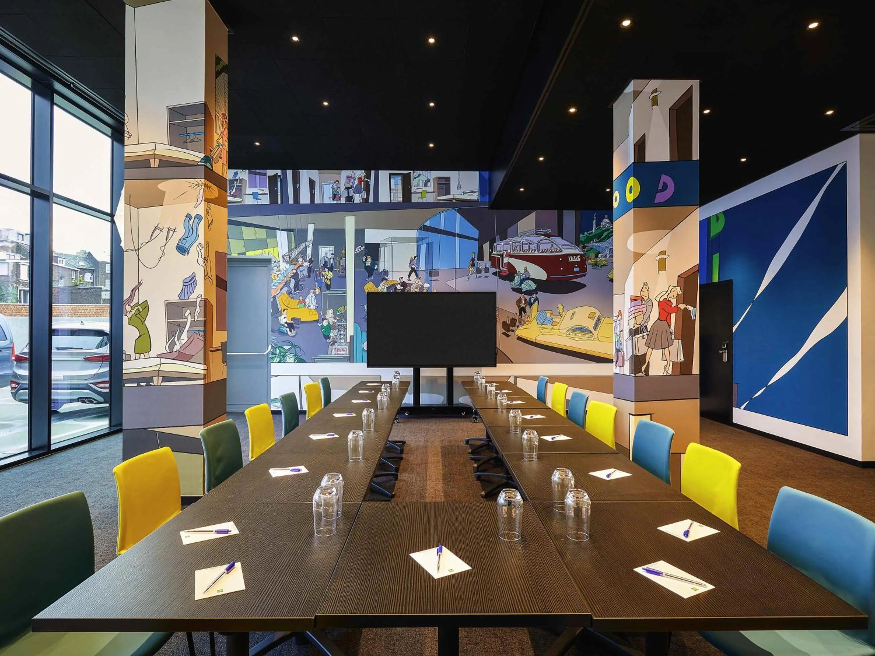 Meeting/conference room in ibis Styles Liege Guillemins