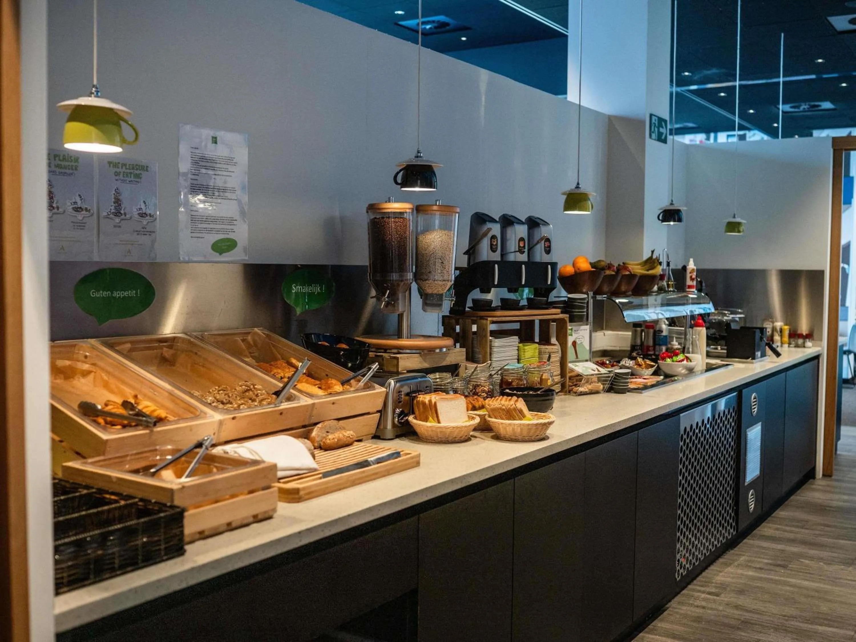 Breakfast in ibis Styles Liege Guillemins