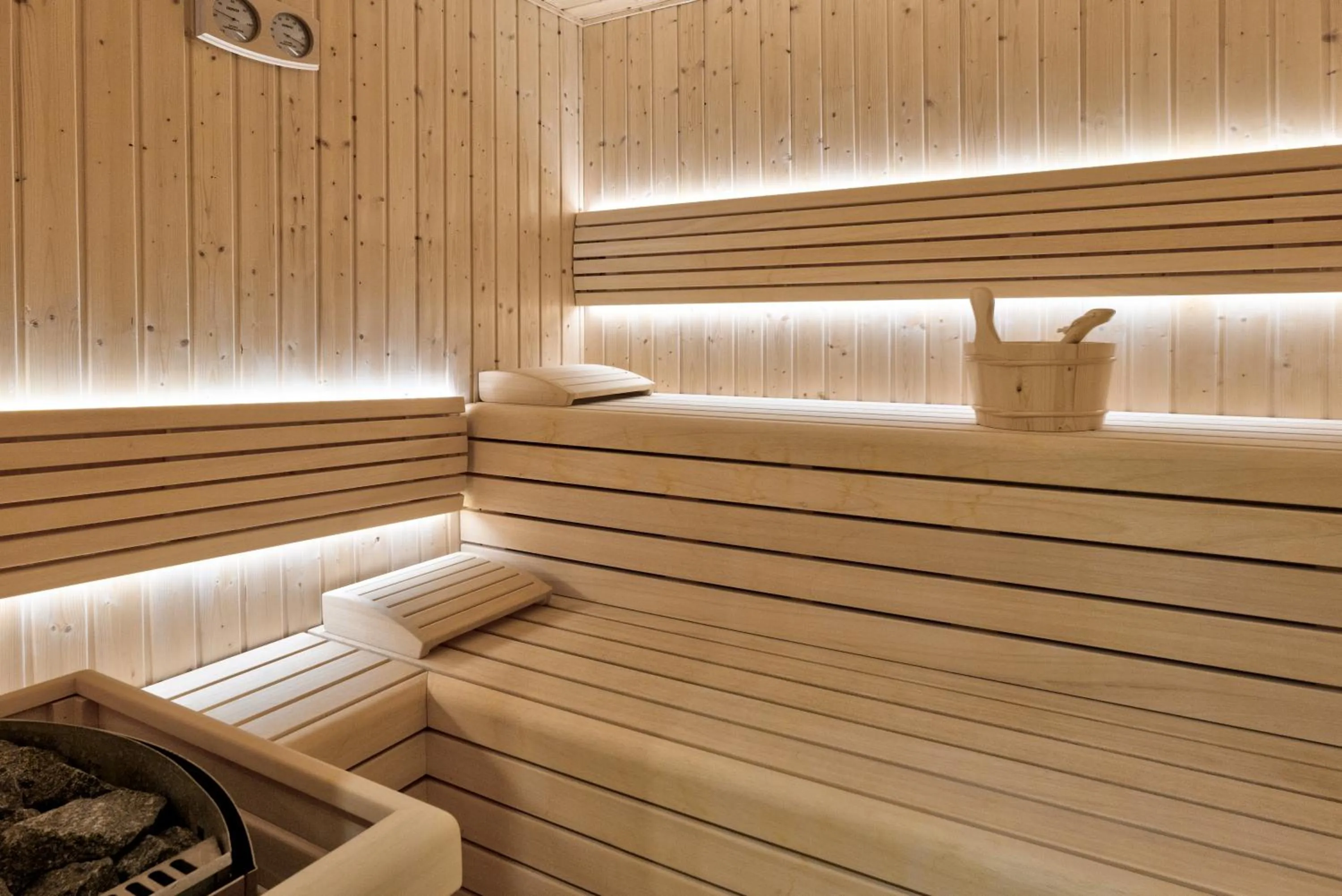 Sauna in White Olive Elite Rethymno