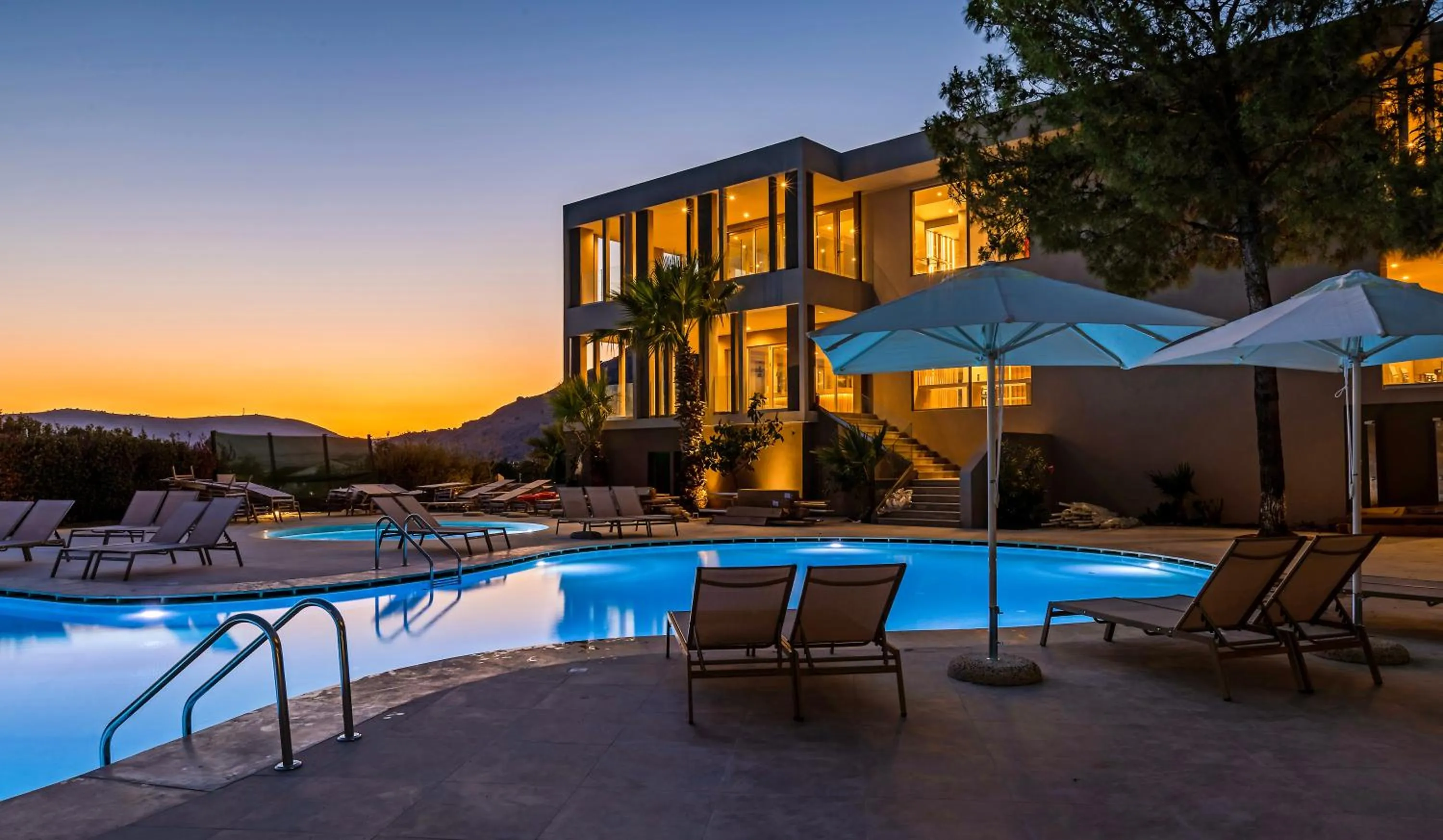 Swimming pool in White Olive Premium Lindos