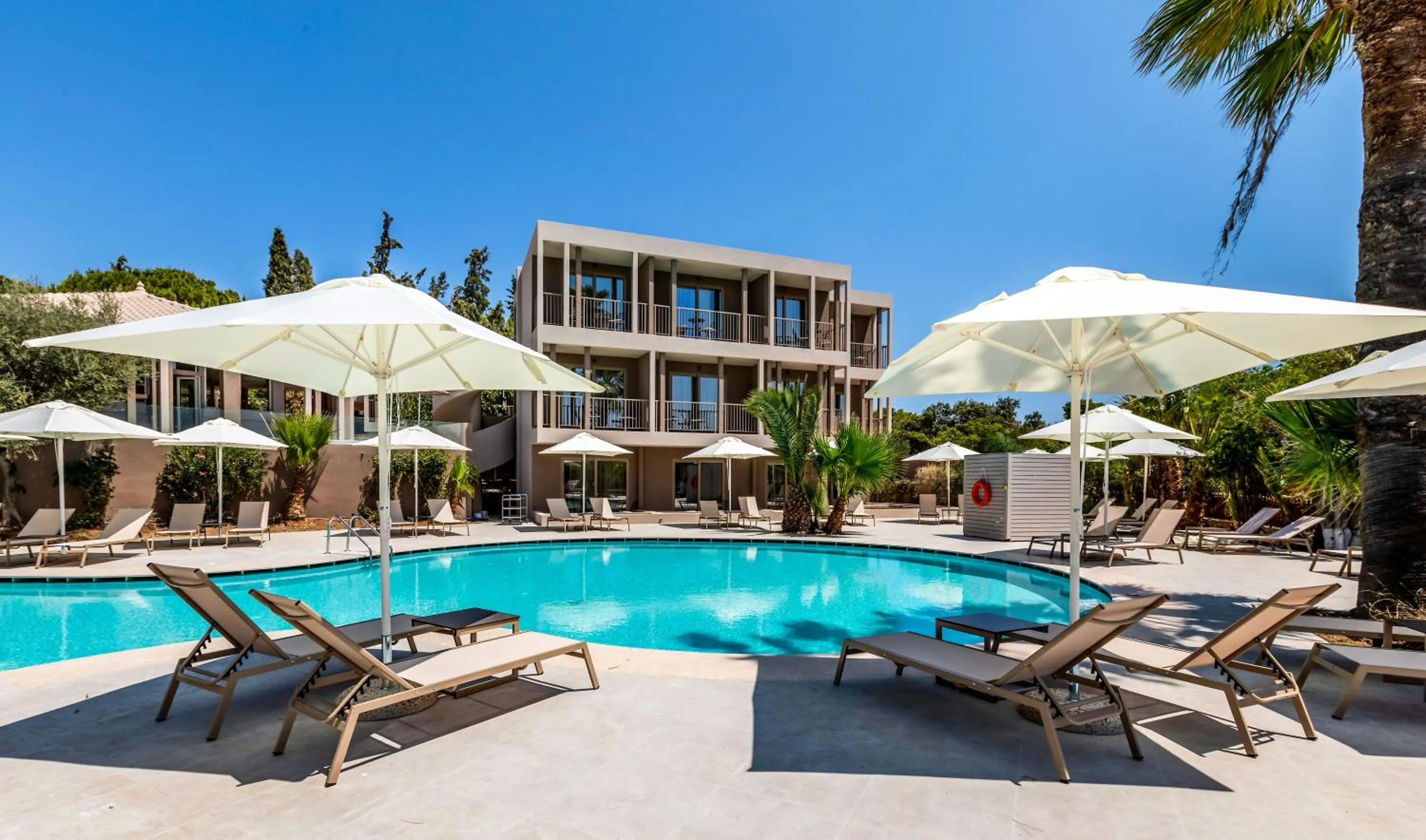 Property building in White Olive Premium Lindos