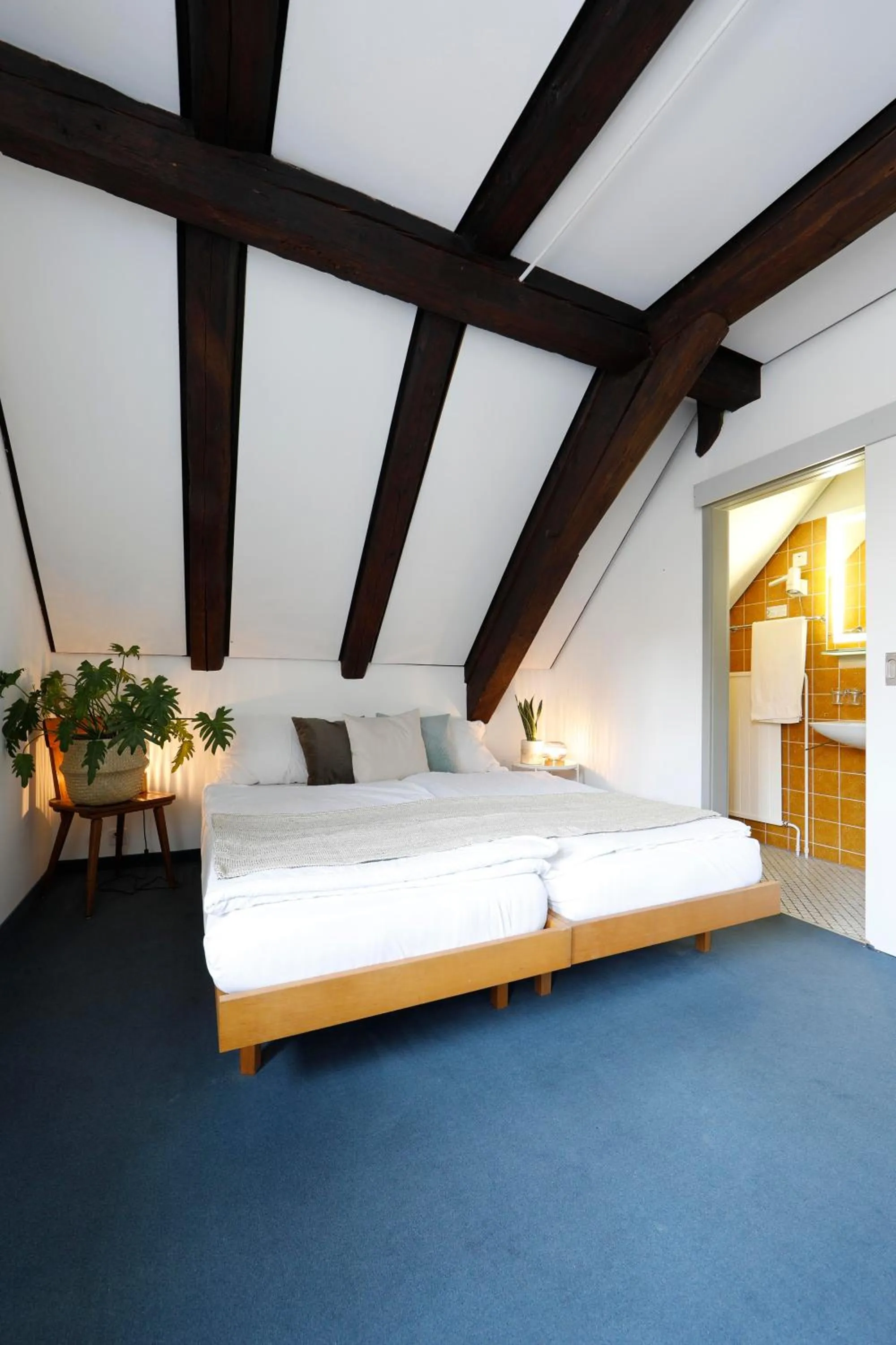 Photo of the whole room, Bed in Hotel Untertor by Maier - Self-Check-in