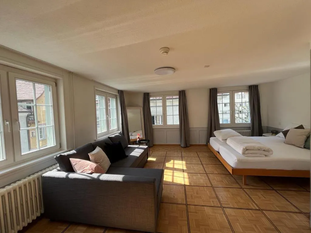 Photo of the whole room, Bed in Hotel Untertor by Maier - Self-Check-in