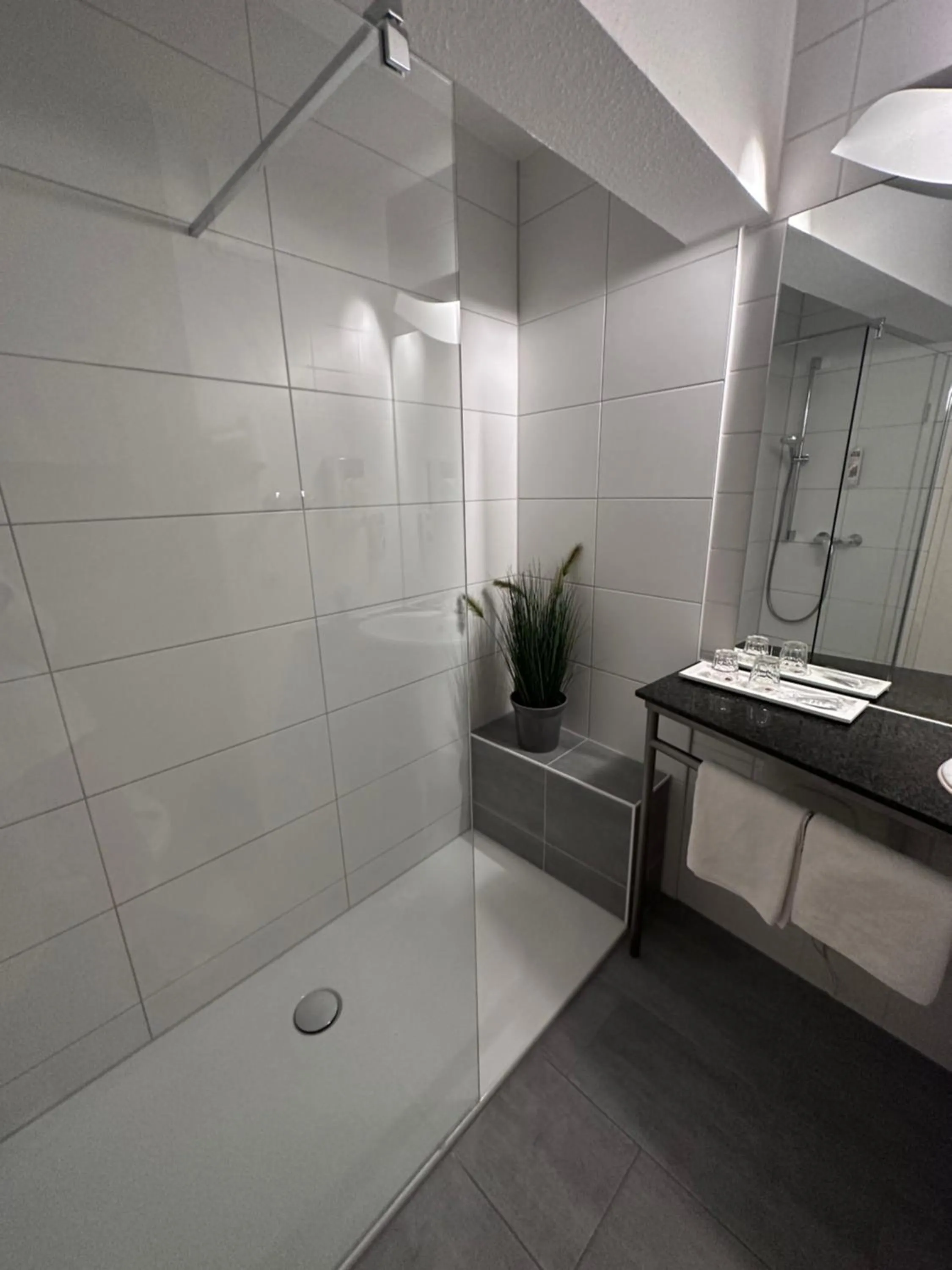 Bathroom in hogh Hotel Heilbronn