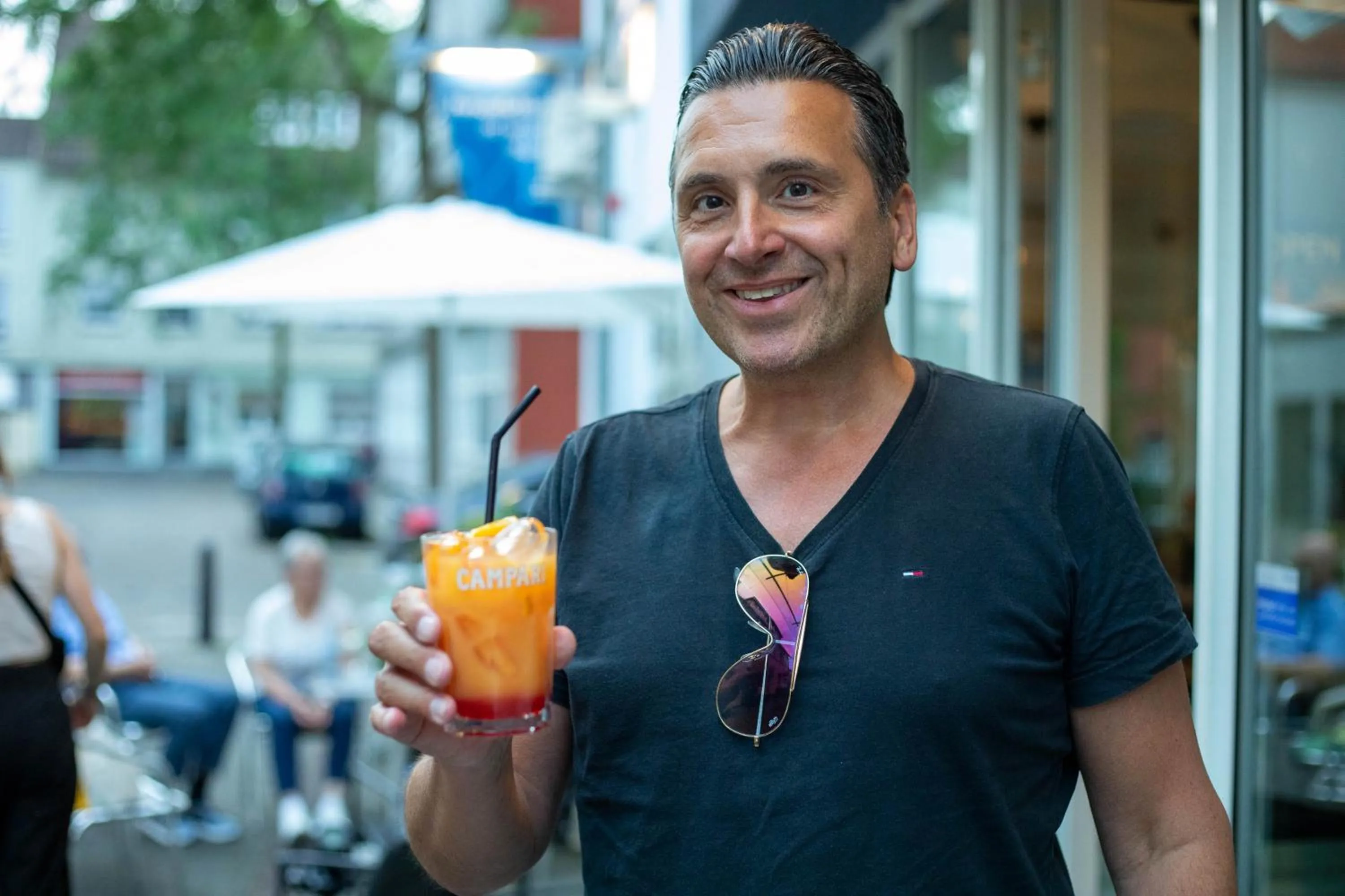 Lounge or bar in hogh Hotel Heilbronn