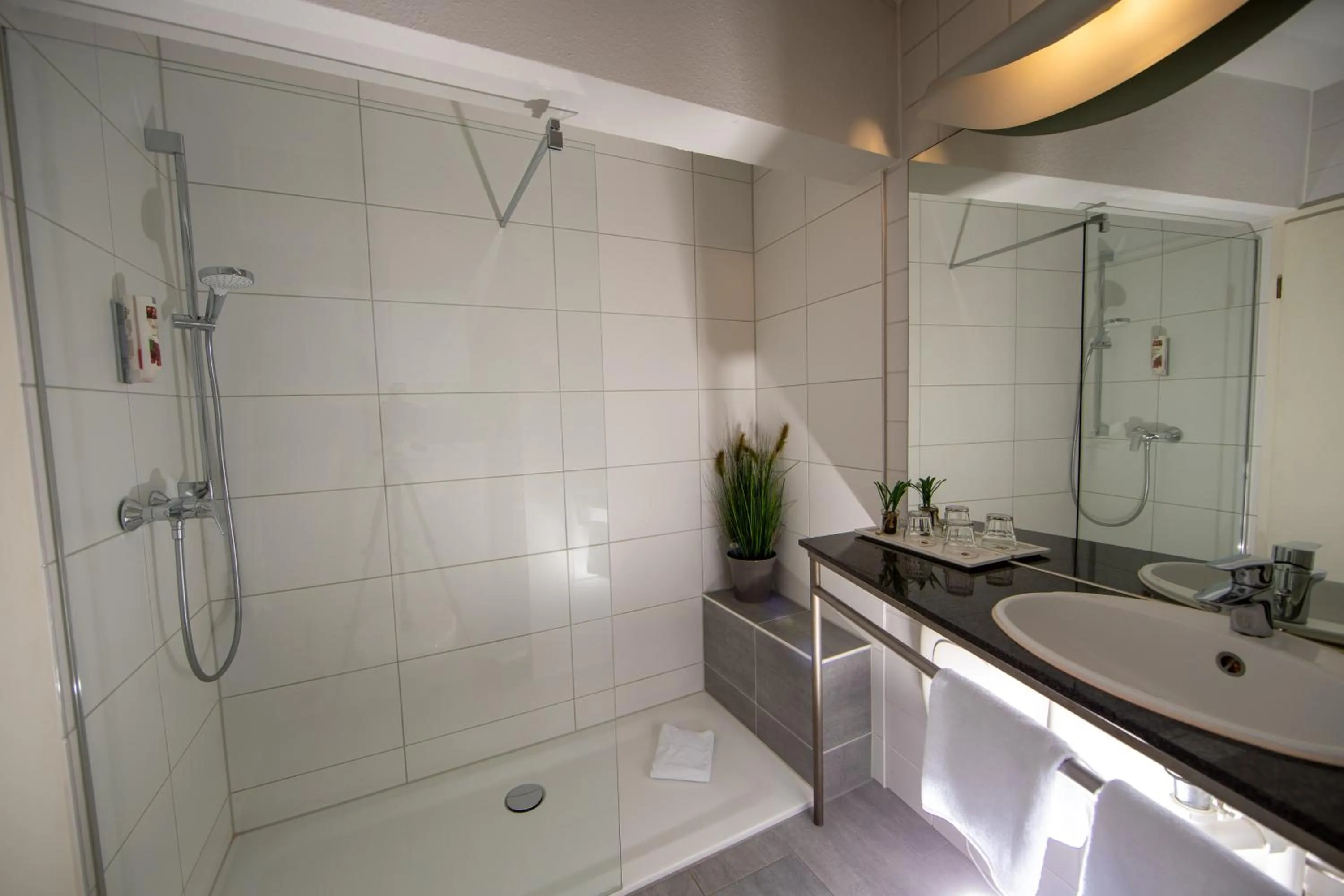 Bathroom in hogh Hotel Heilbronn