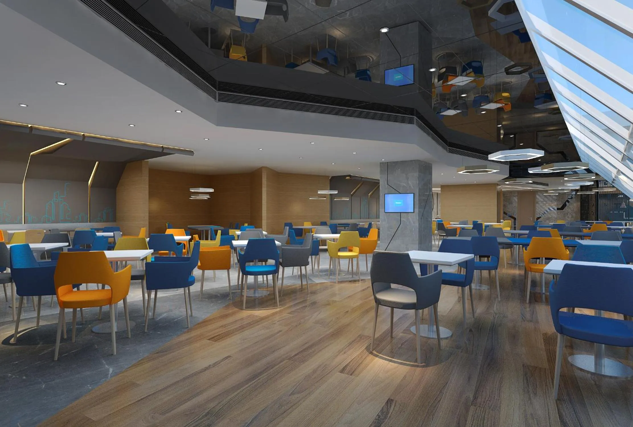 Restaurant/places to eat in Holiday Inn Express Qingdao Innovation Park by IHG