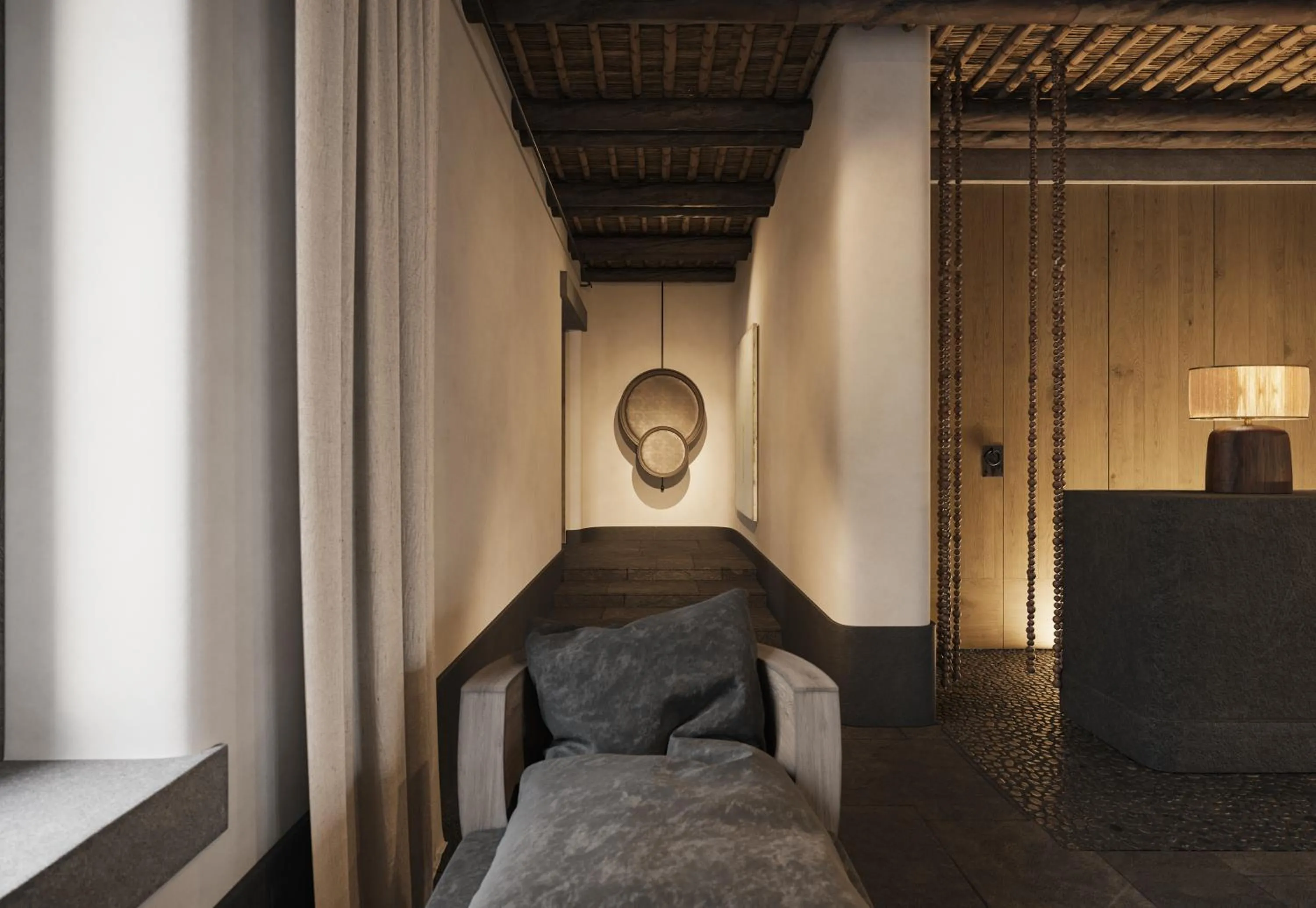 Lobby or reception, Bed in Kalesma Mykonos