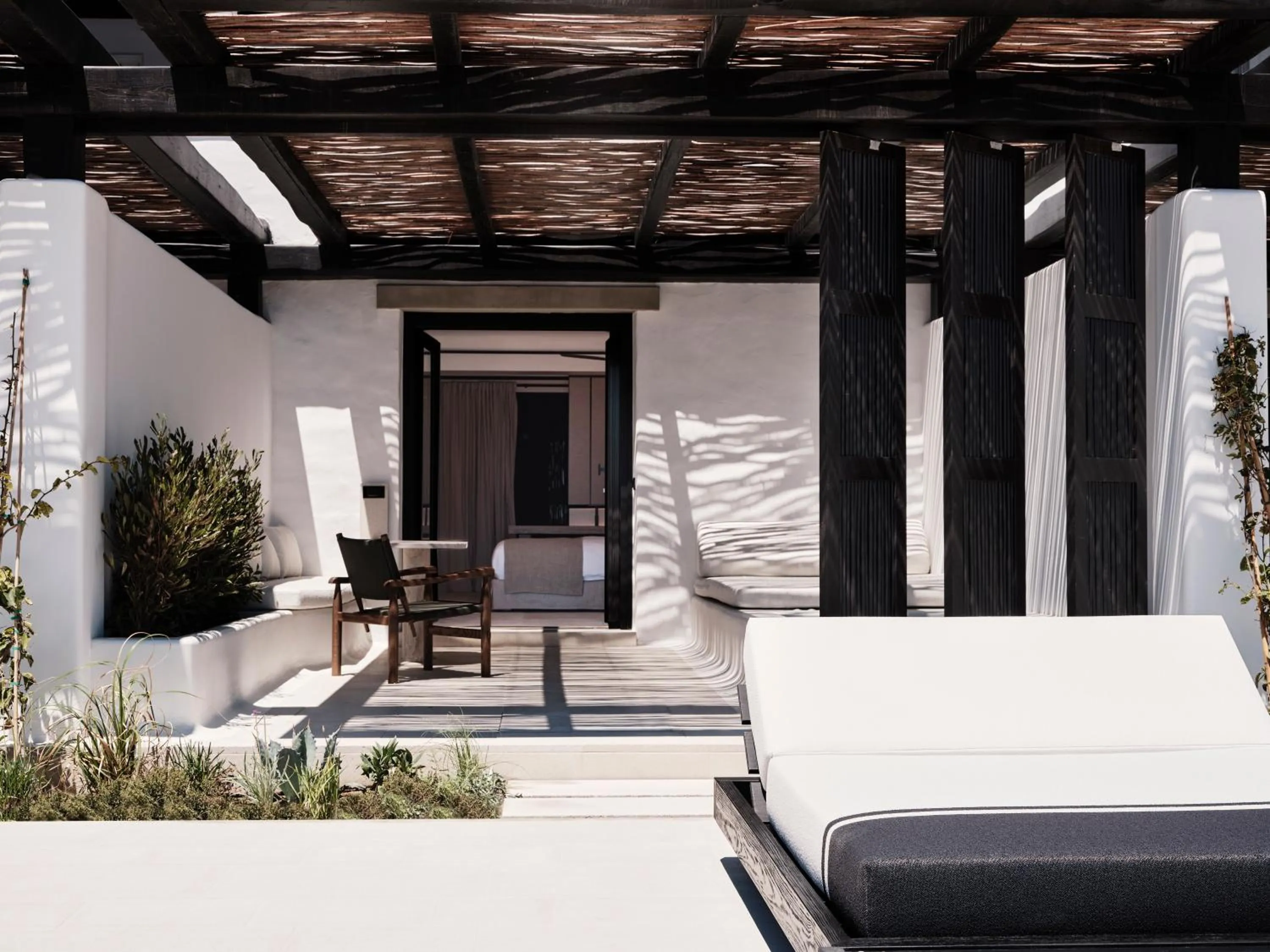 Seating area in Kalesma Mykonos