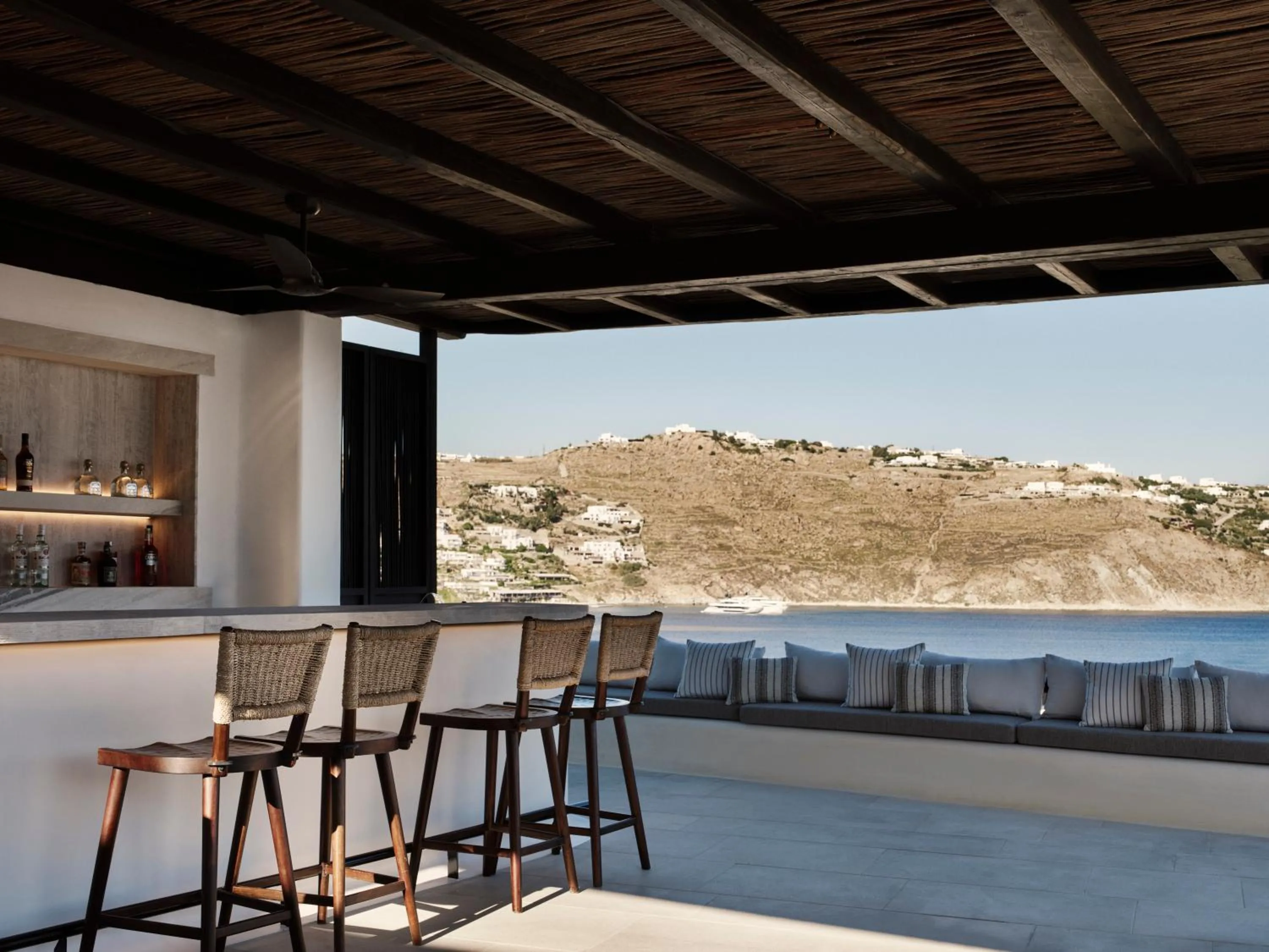 Lounge or bar in Kalesma Mykonos