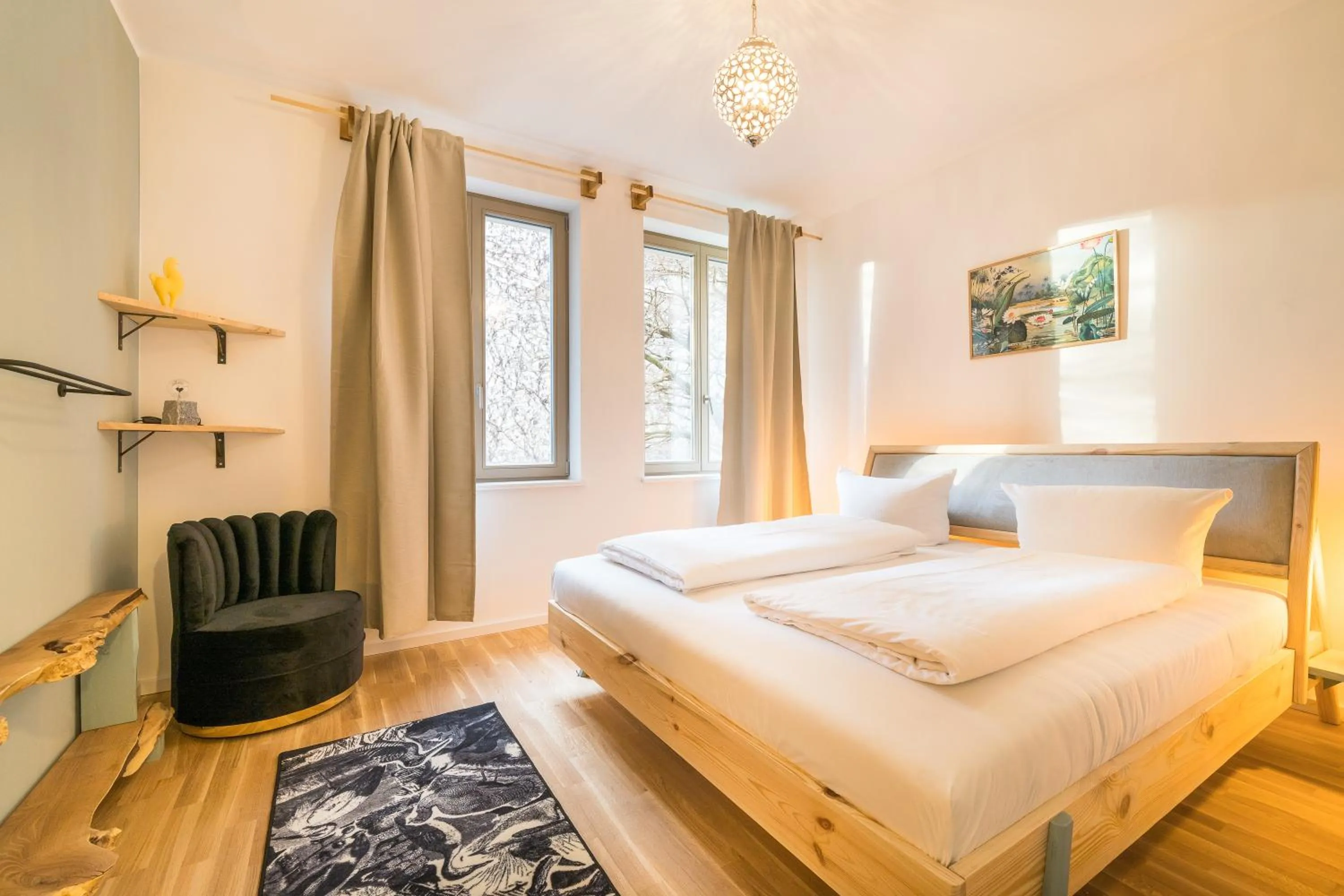 Bed in Design Apartments - "Am Weinberg"