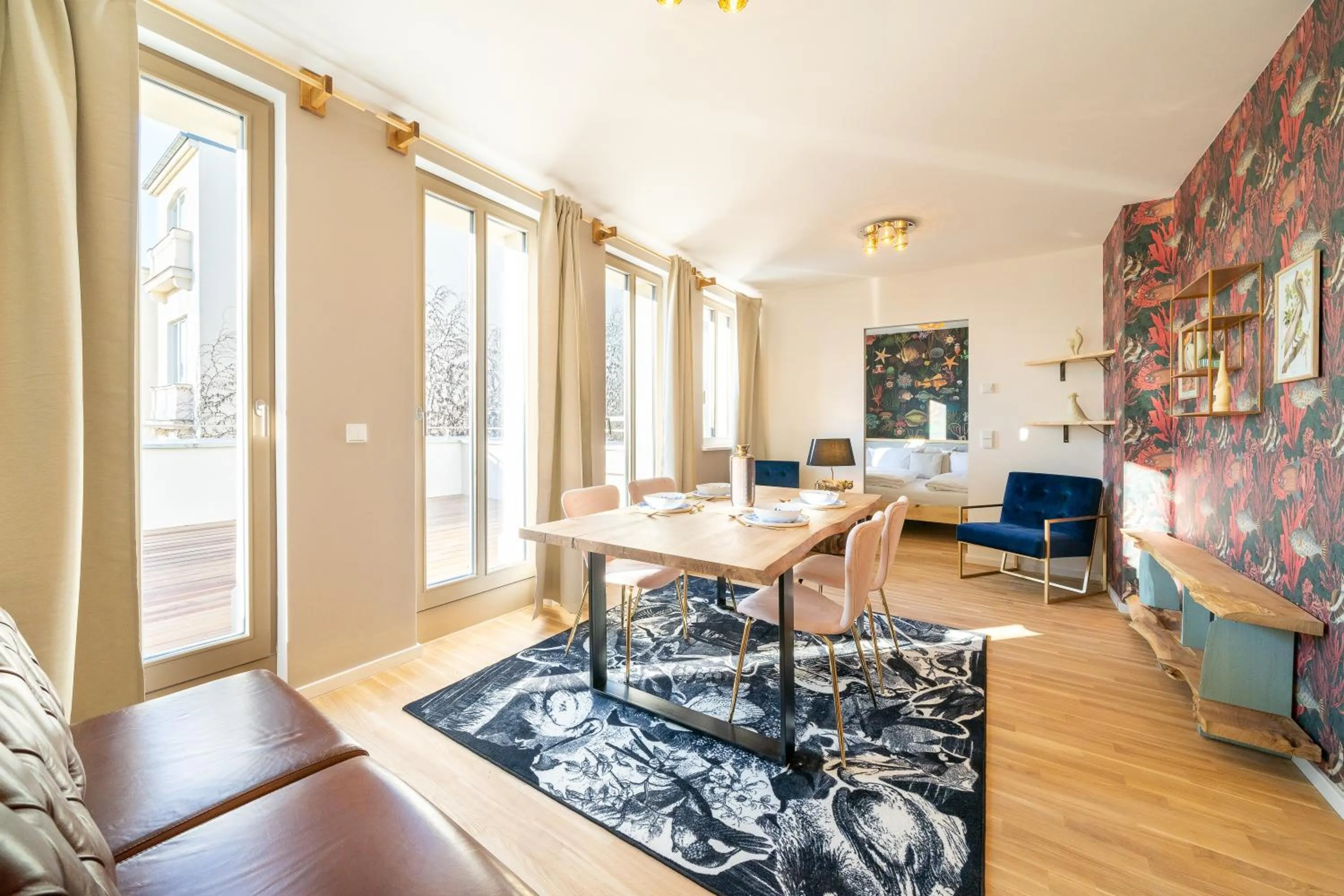 Living room in Design Apartments - "Am Weinberg"