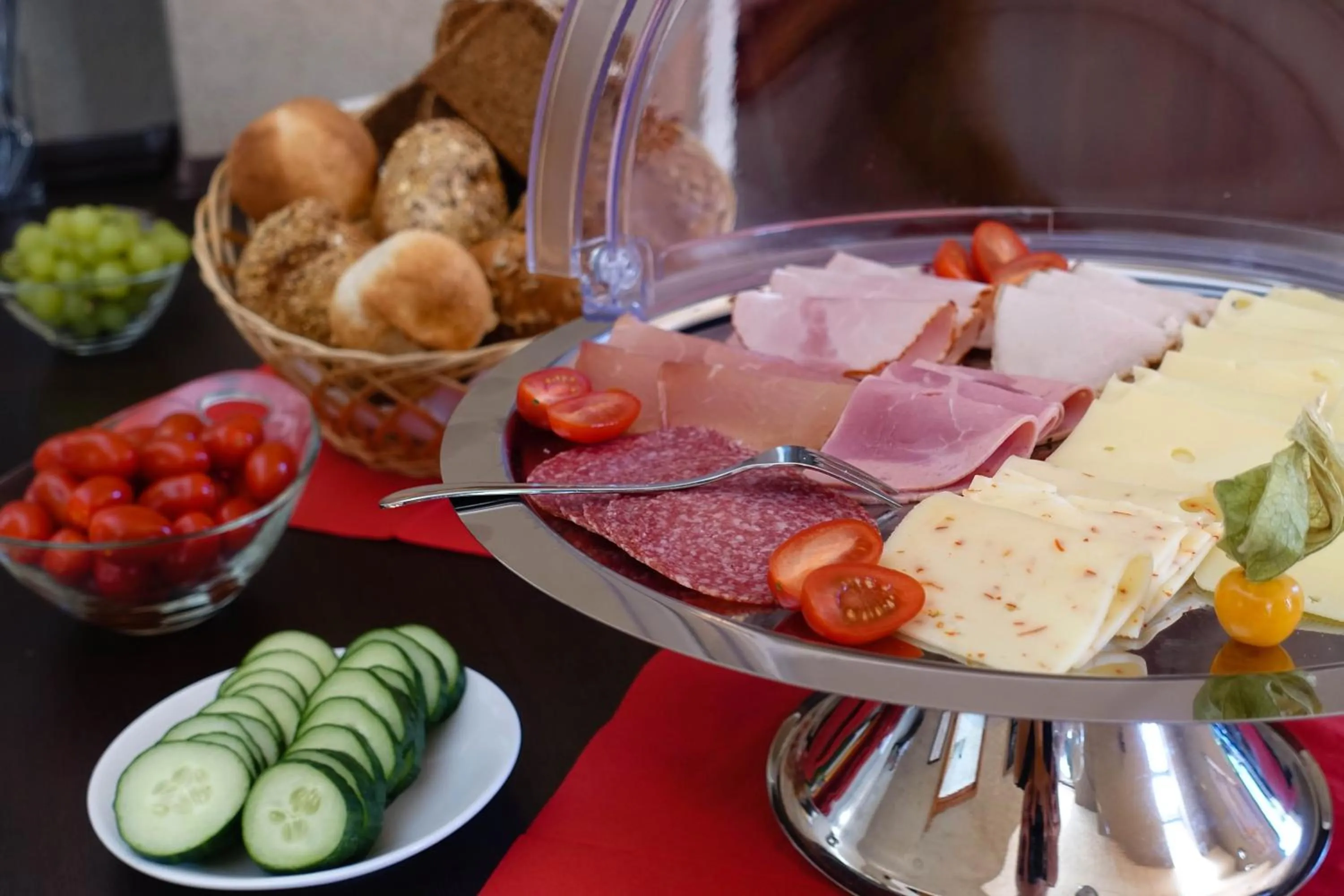 Continental breakfast in Hotel Am Rittergut