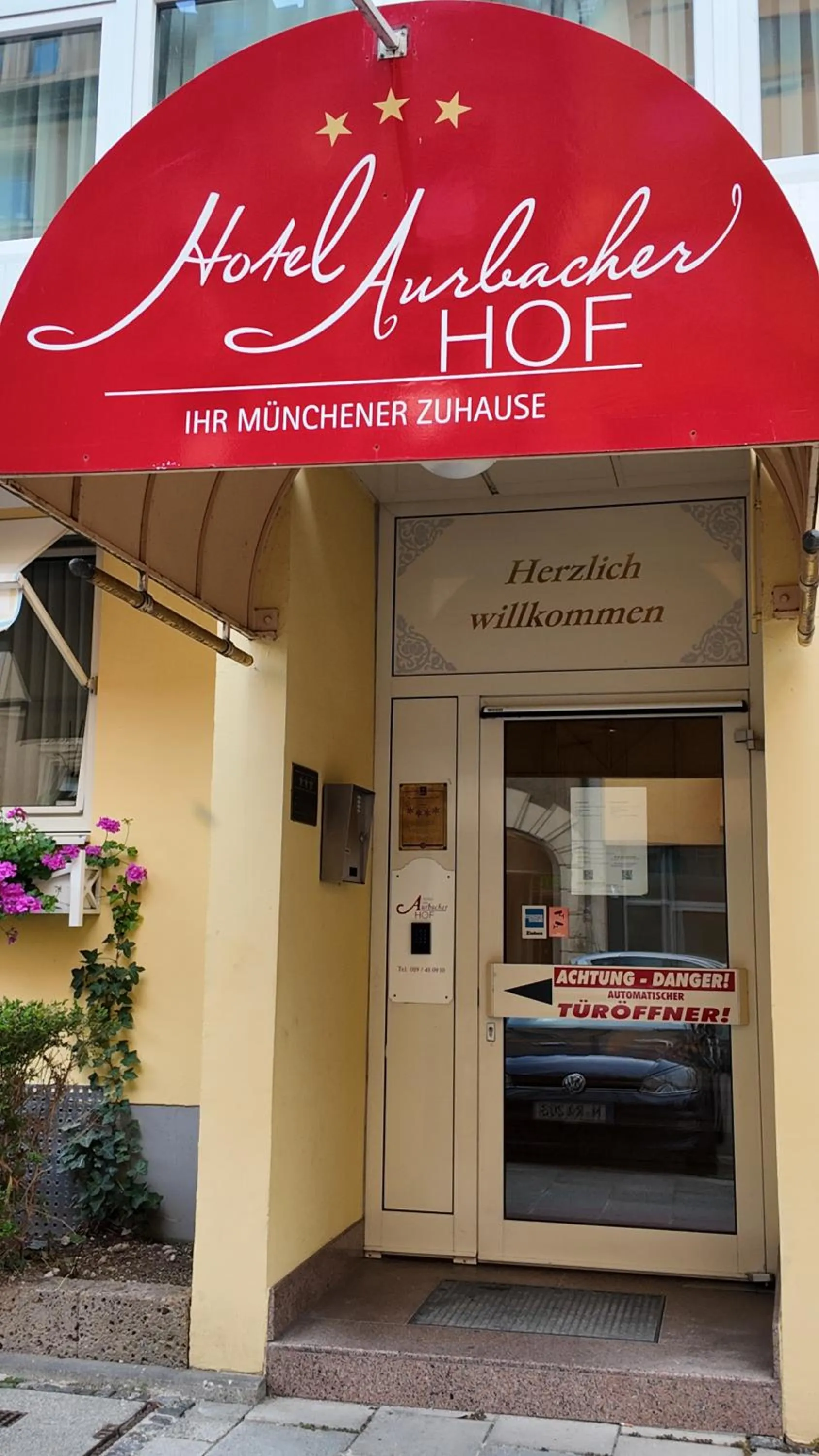 Facade/entrance in Hotel Aurbacher Hof GmbH