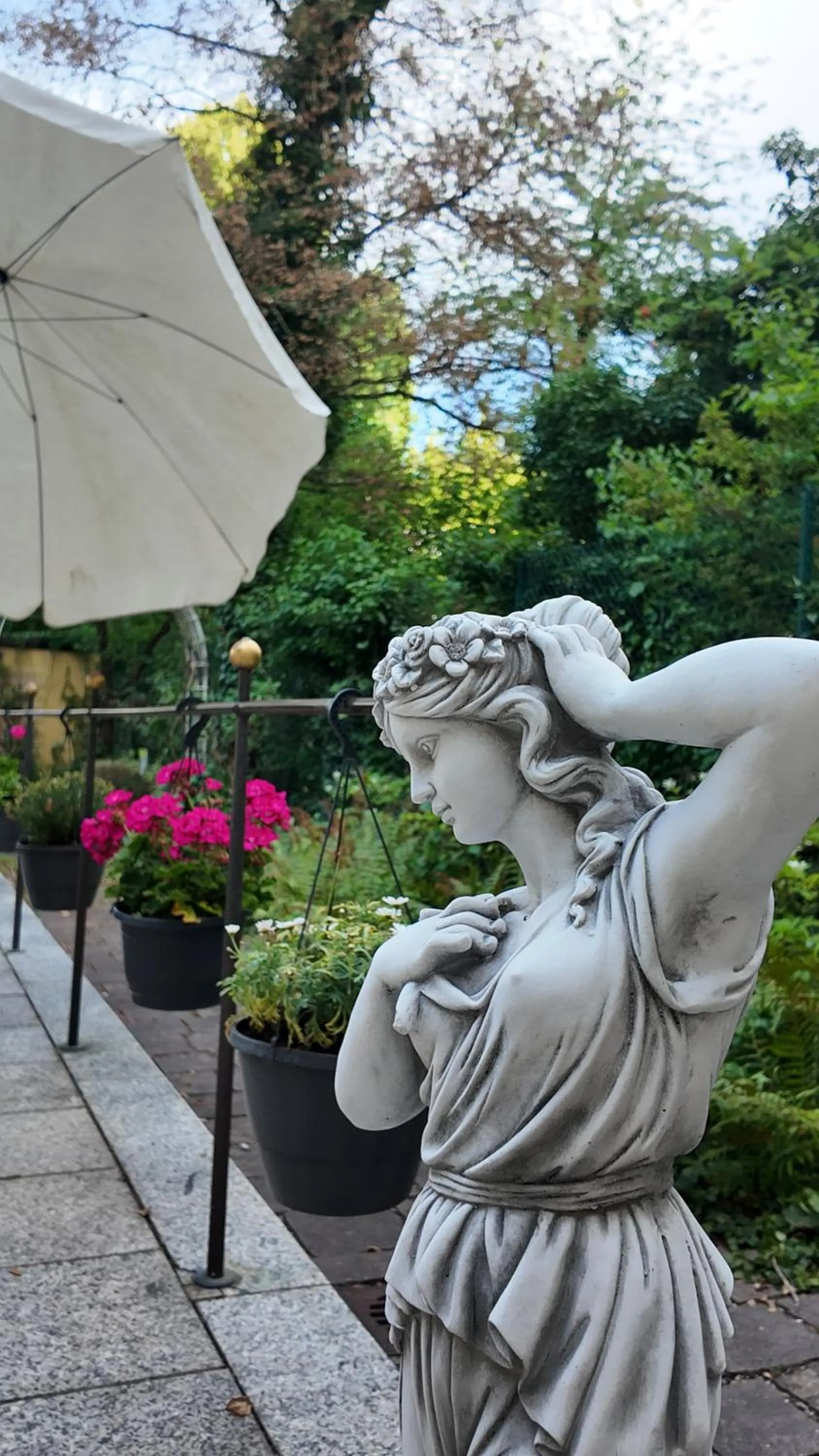 Garden in Hotel Aurbacher Hof GmbH