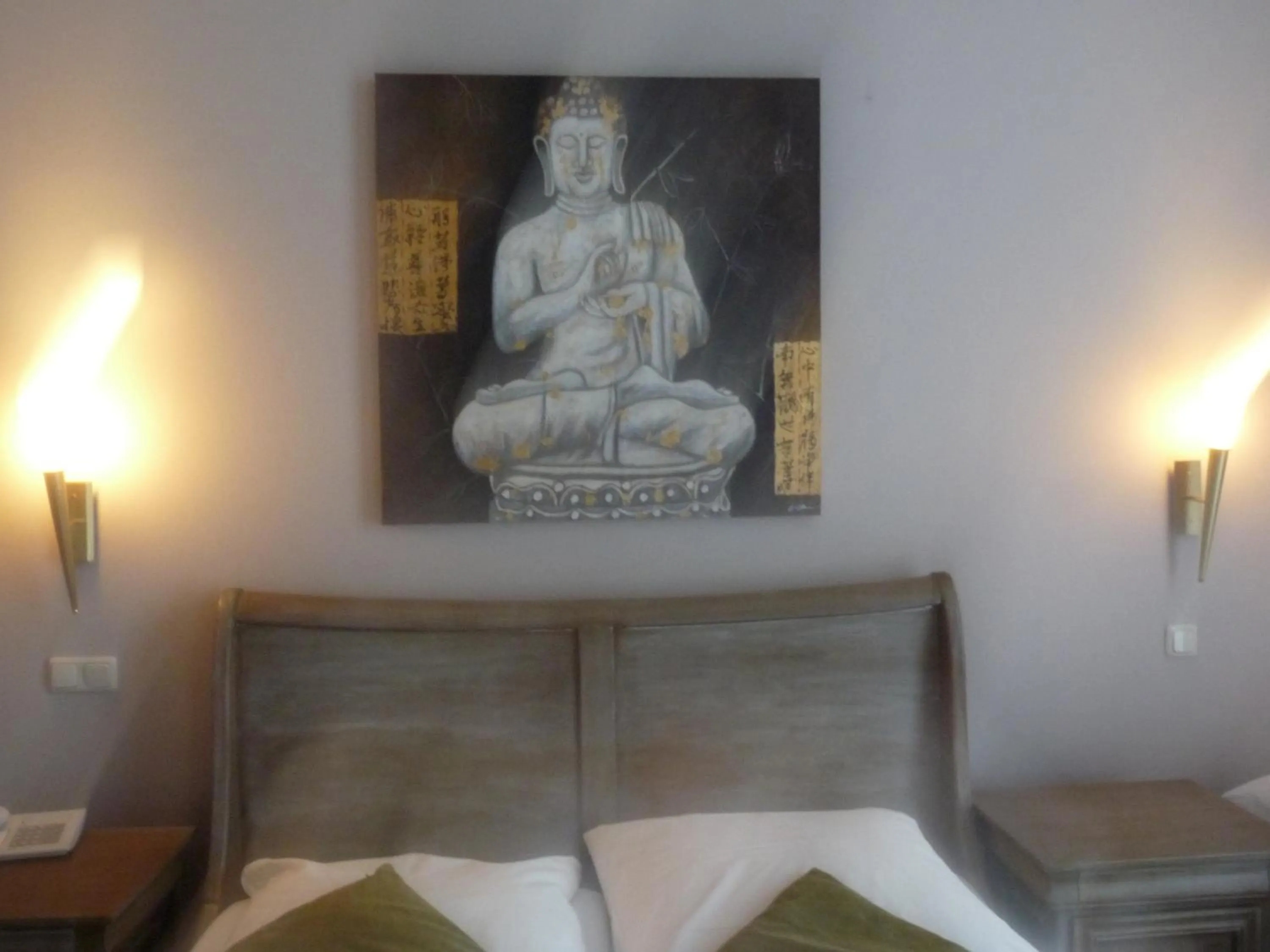 Bed in Hotel Commodore