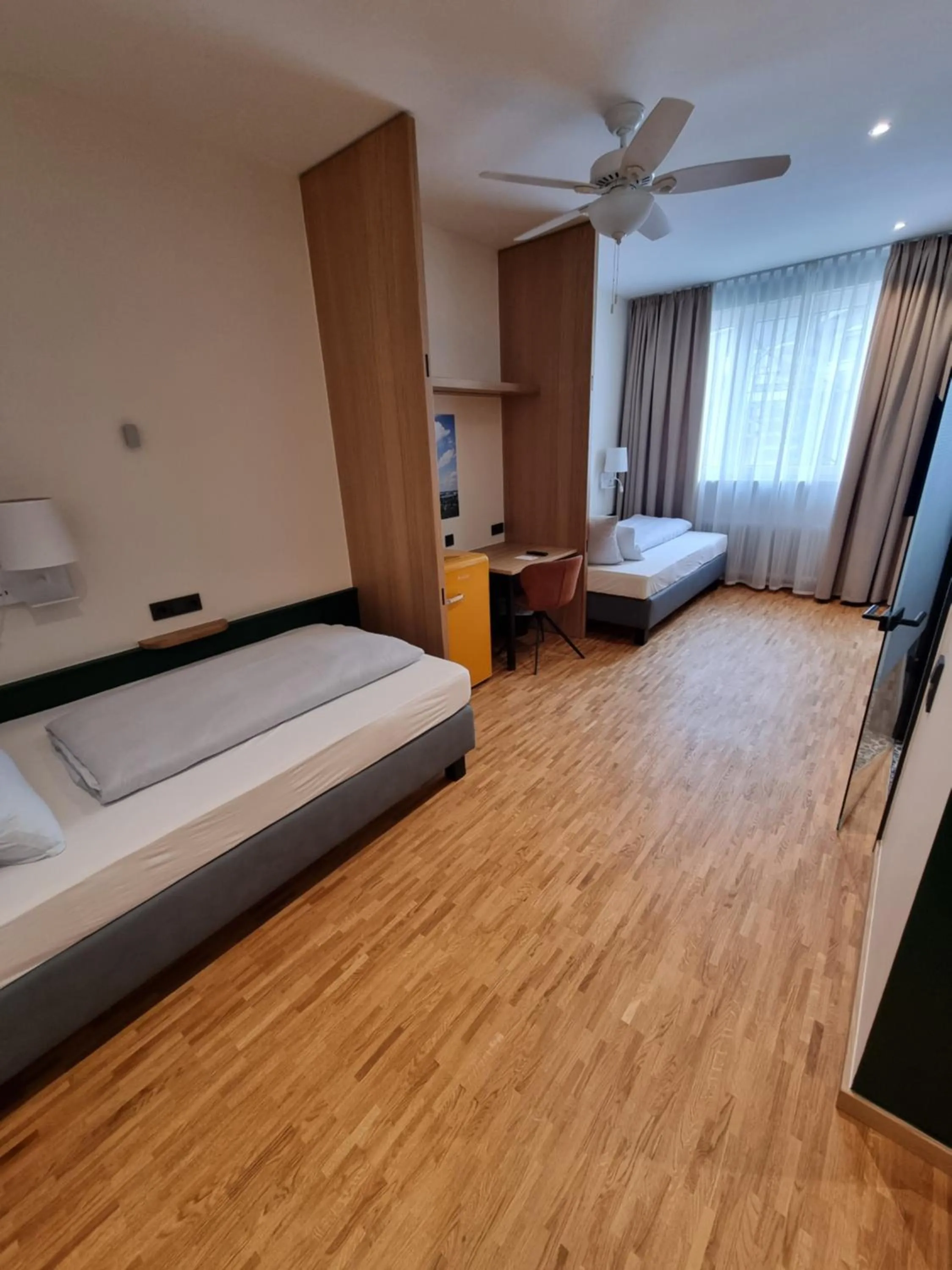 Facility for disabled guests, Bed in myMINGA13 - Hotel & serviced Apartments