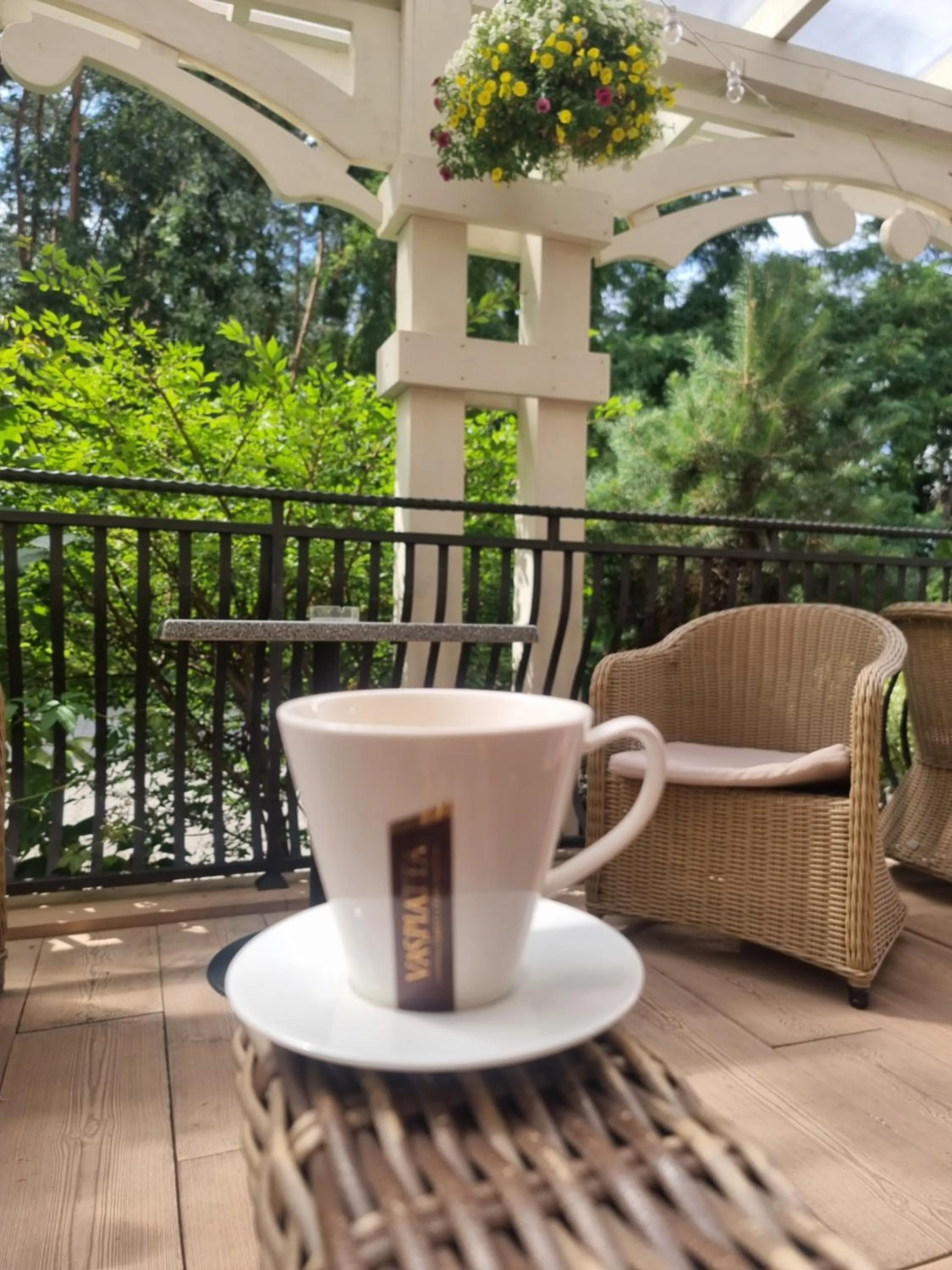 Patio in Dworek za Lasem