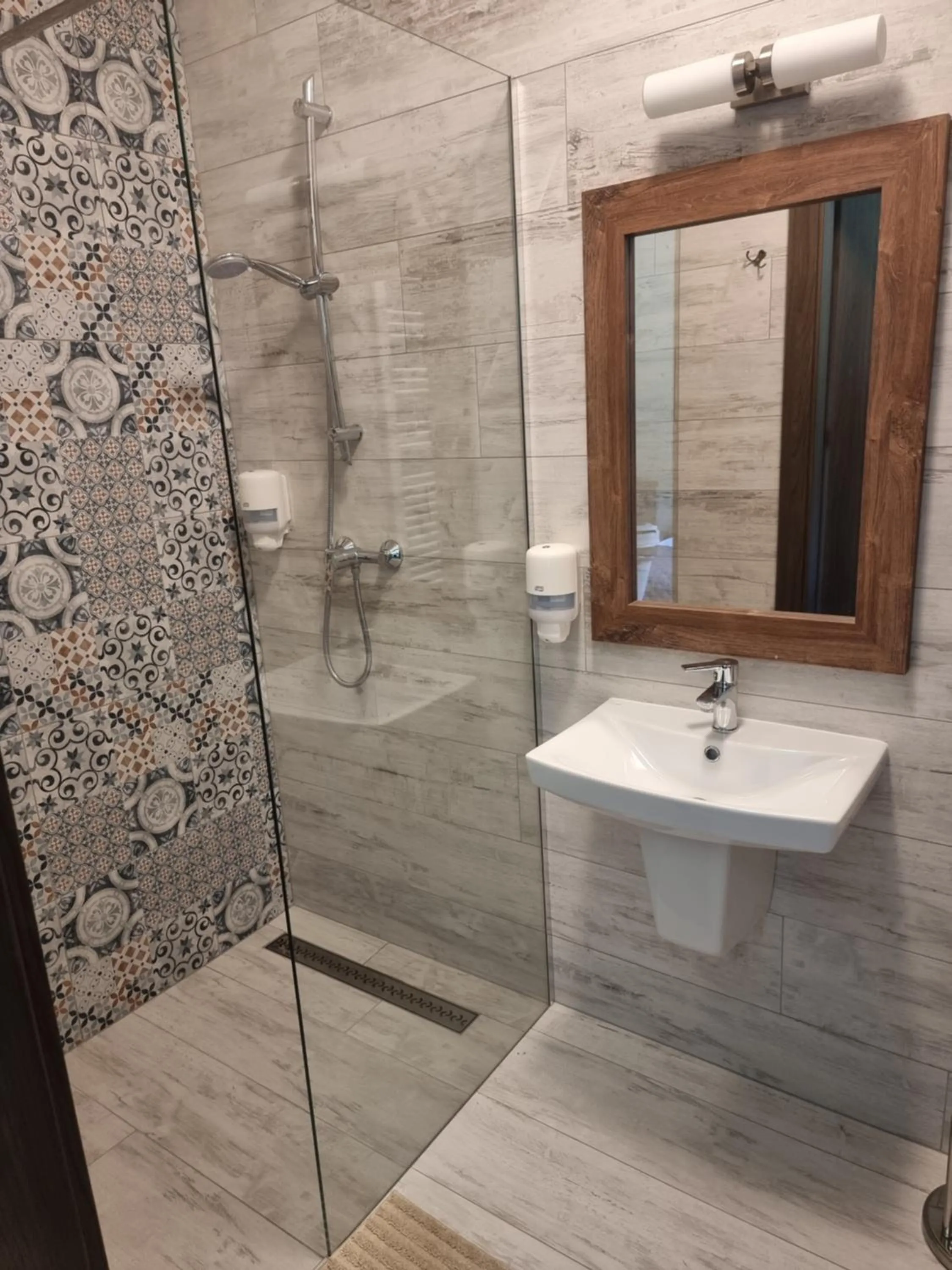 Bathroom in Dworek za Lasem